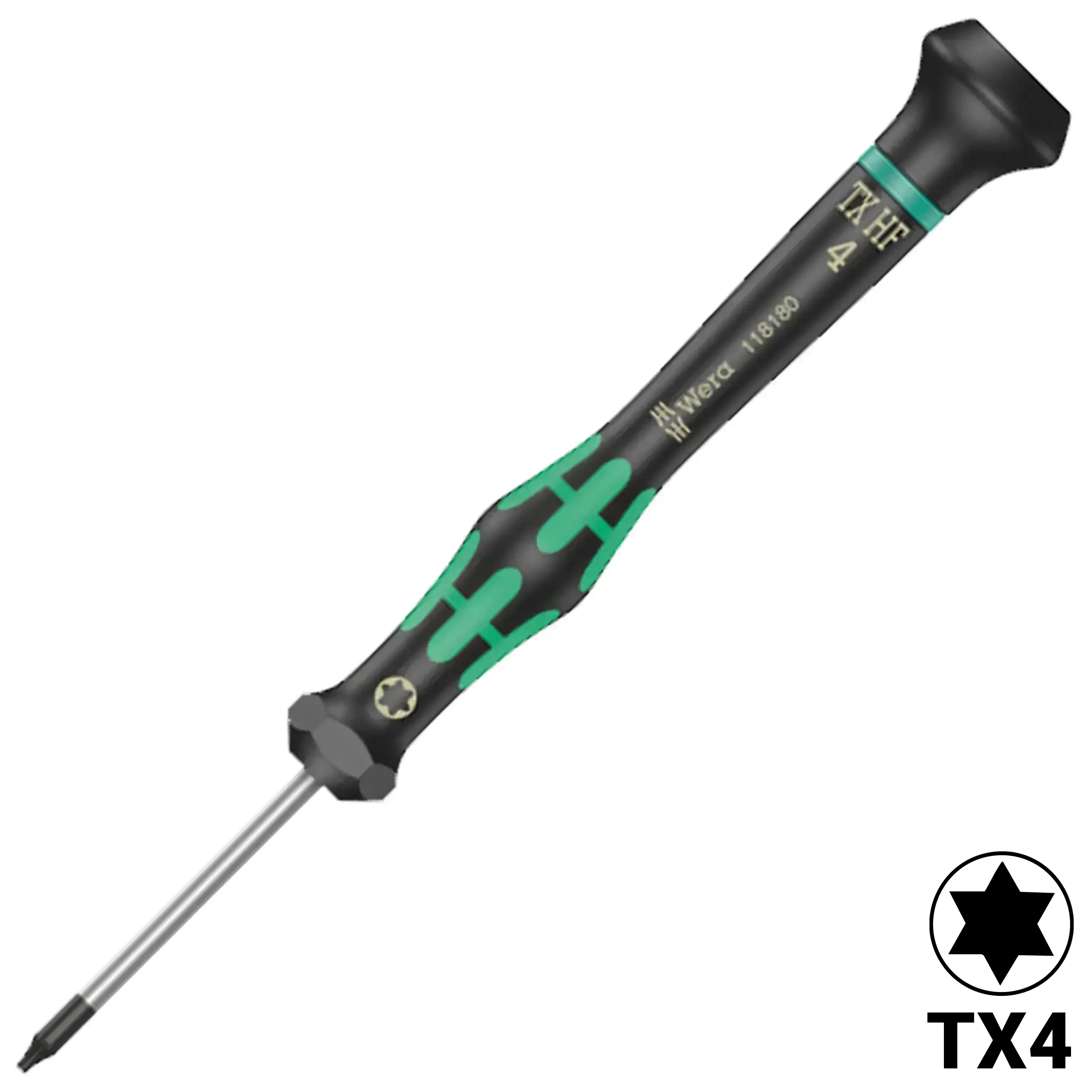Kraftform Precision Torx screwdriver con Vite Hold Function TX4 X 40 MM (2067) (Wera)