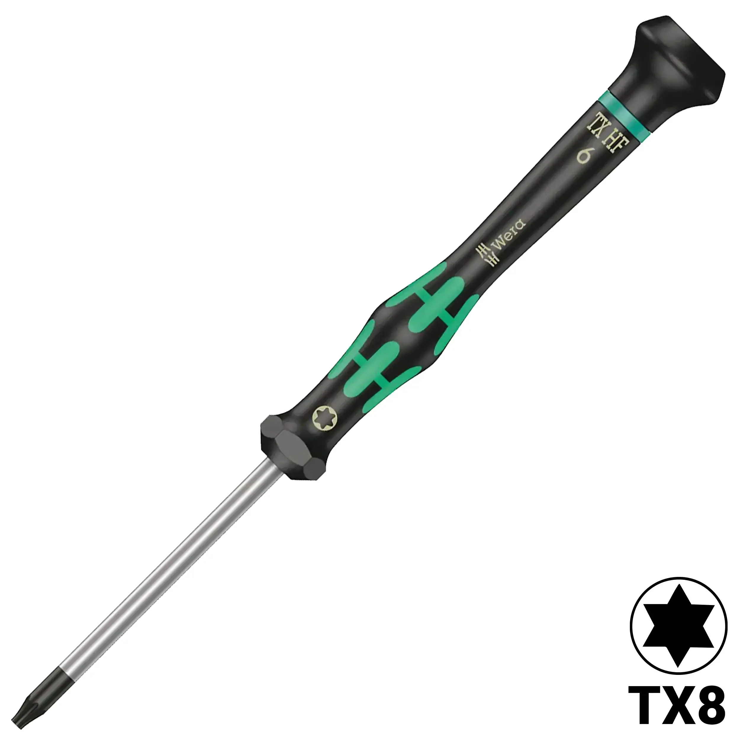 Kraftform Precision Torx screwdriver con Vite Hold Function TX6 X 40 MM (2067) (Wera)