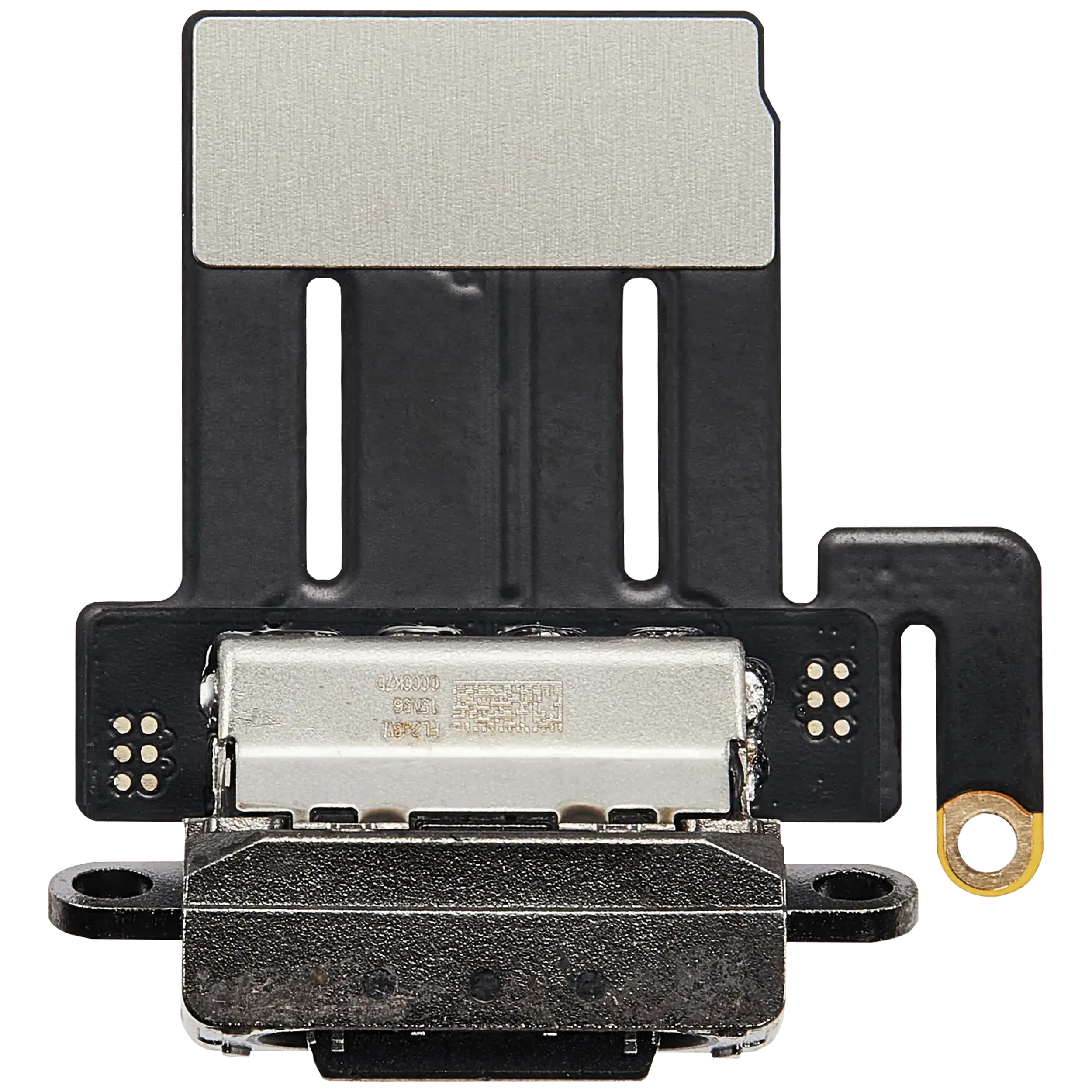 Flat connettore di ricarica per iPad Pro 11" 5th Gen (2024) (Aftermarket Plus) (Nero siderale)