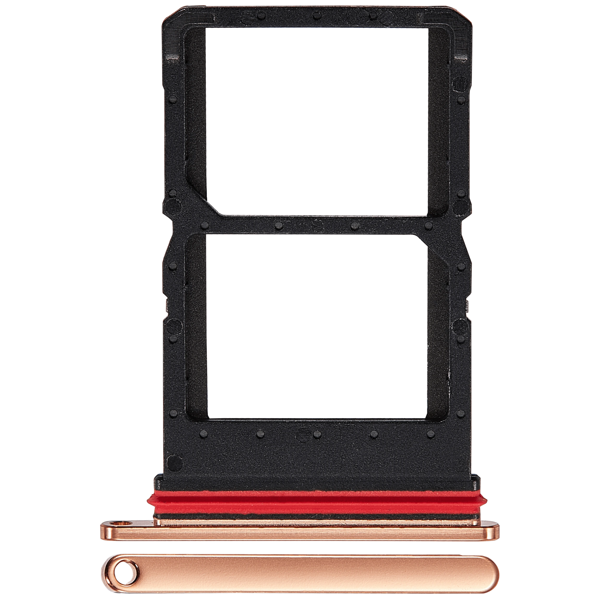 Carrellino doppia SIM per Motorola Razr Plus / Razr 50 Ultra (XT2451 / 2024) / Razr Plus 2025 (XT2557 / 2025) (Peach Fuzz)