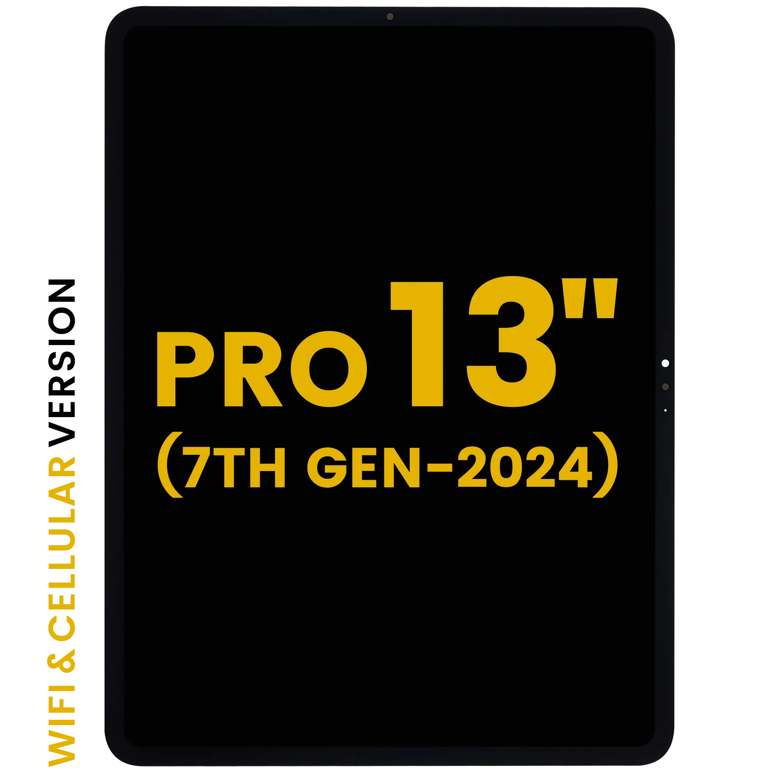 Display OLED completo con Touch screen per iPad Pro 13" 7th Gen (2024) (WiFi / Cellular) (Refurbished) (tutti i colori)