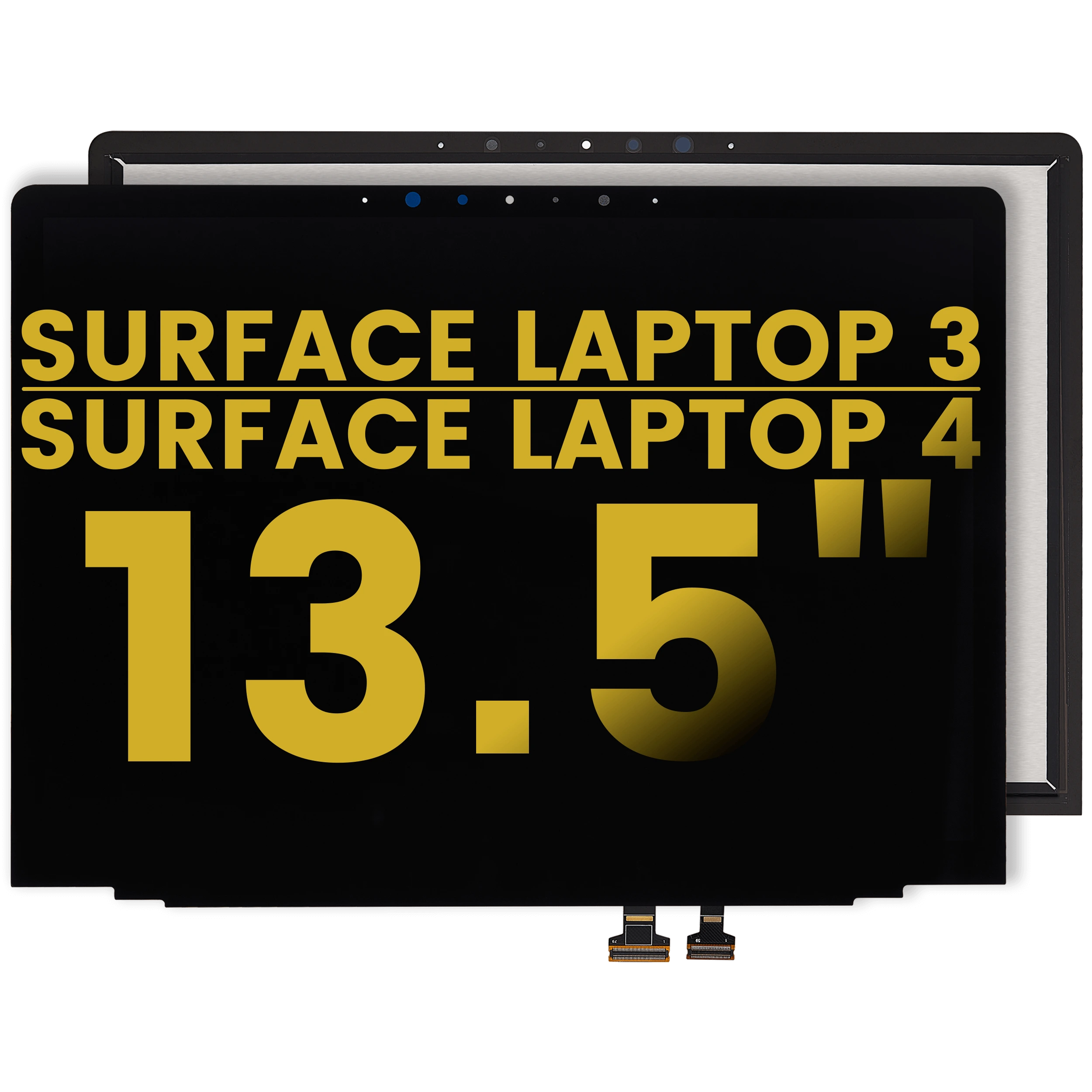 Top Case con tastiera (Canada) per Microsoft Surface Laptop 3 13.5" (1867 / 1868) (Grigio)