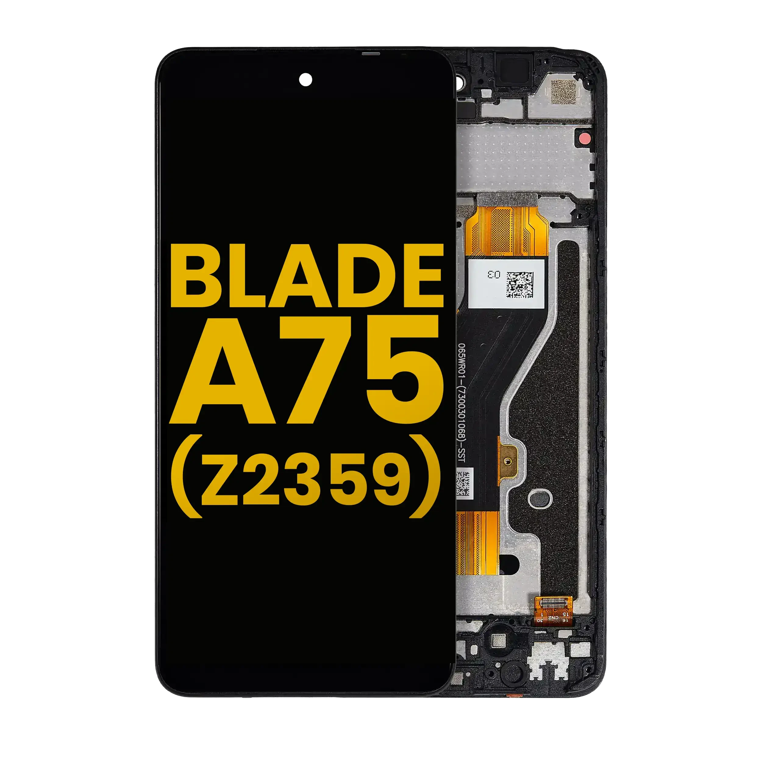 Display LCD completo con Frame per ZTE Blade A75 4G (Z2359) (Refurbished) (tutti i colori)