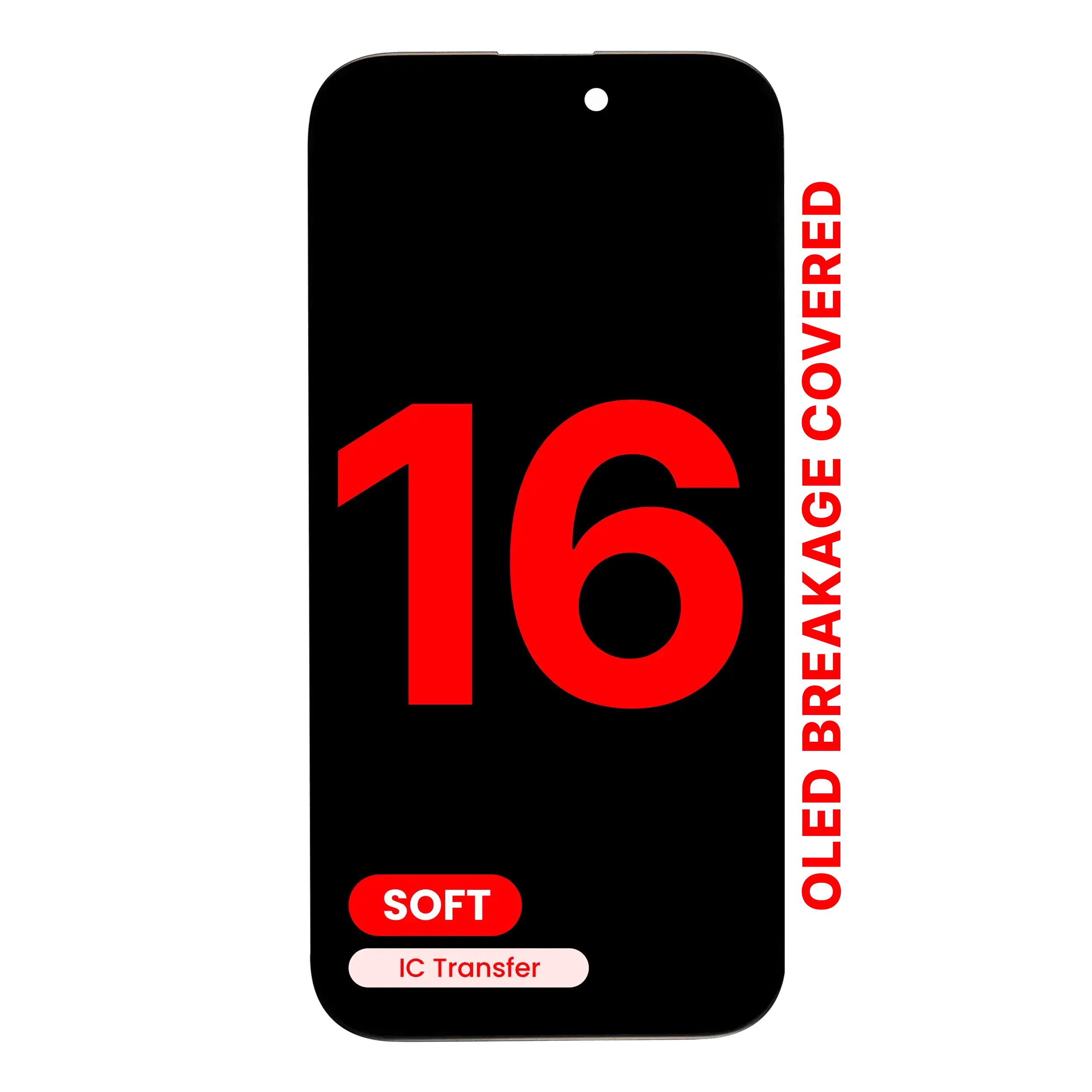 Display OLED completo per iPhone 16