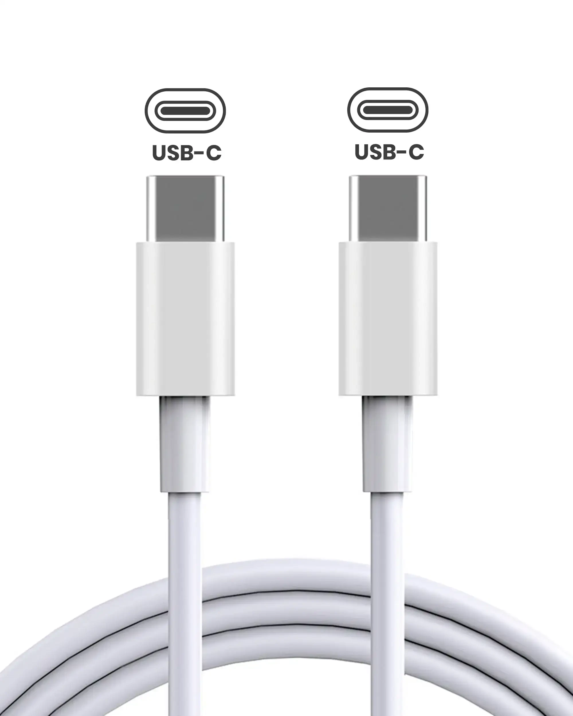 60W USB-C to USB-C Charging Cavo per MacBook (2m, 6ft) (Bulk, Generic)
