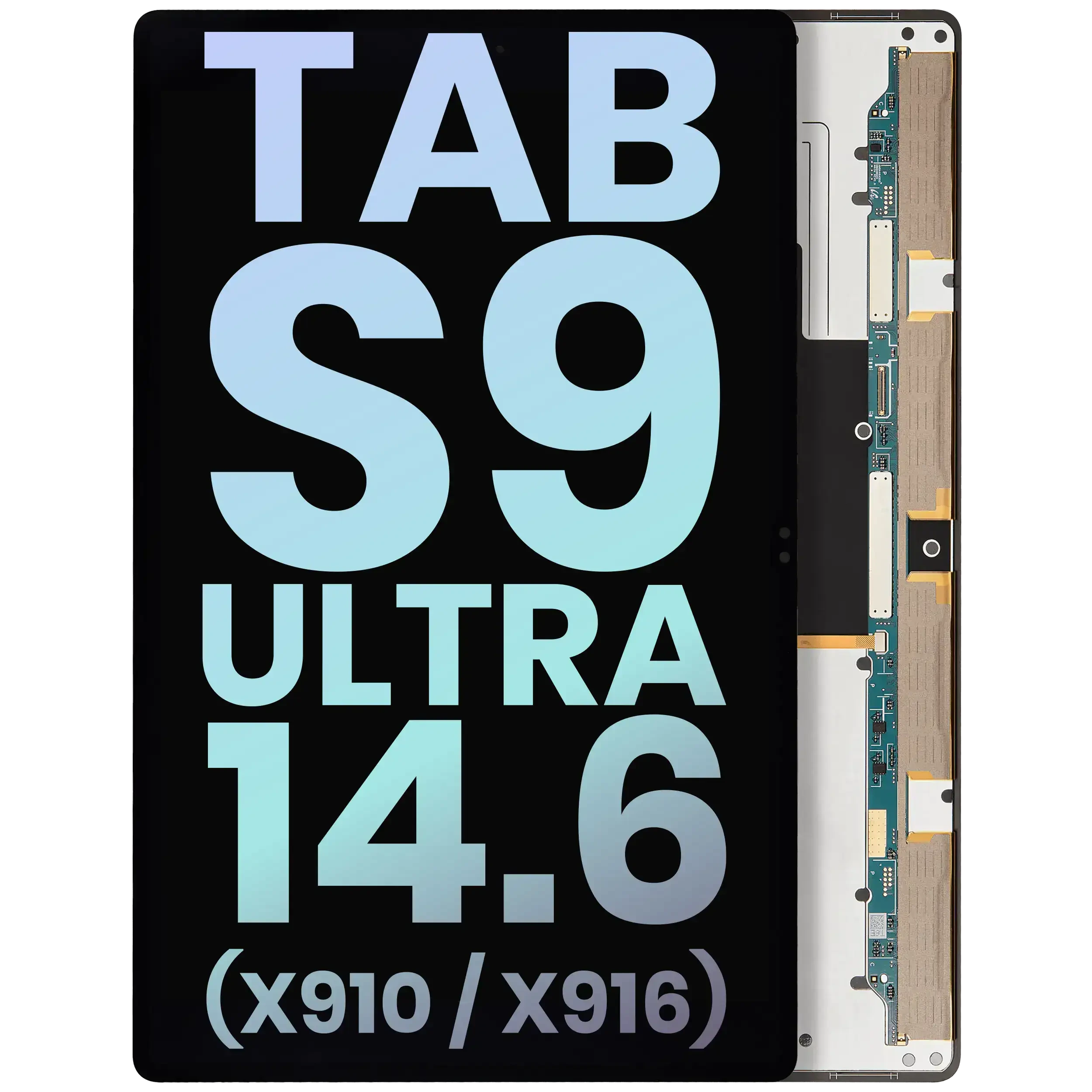 Display OLED completo senza Frame per Samsung Galaxy Tab S9 Ultra 14.6" (X910 / X916) (2023) (Service Pack) (tutti i colori)