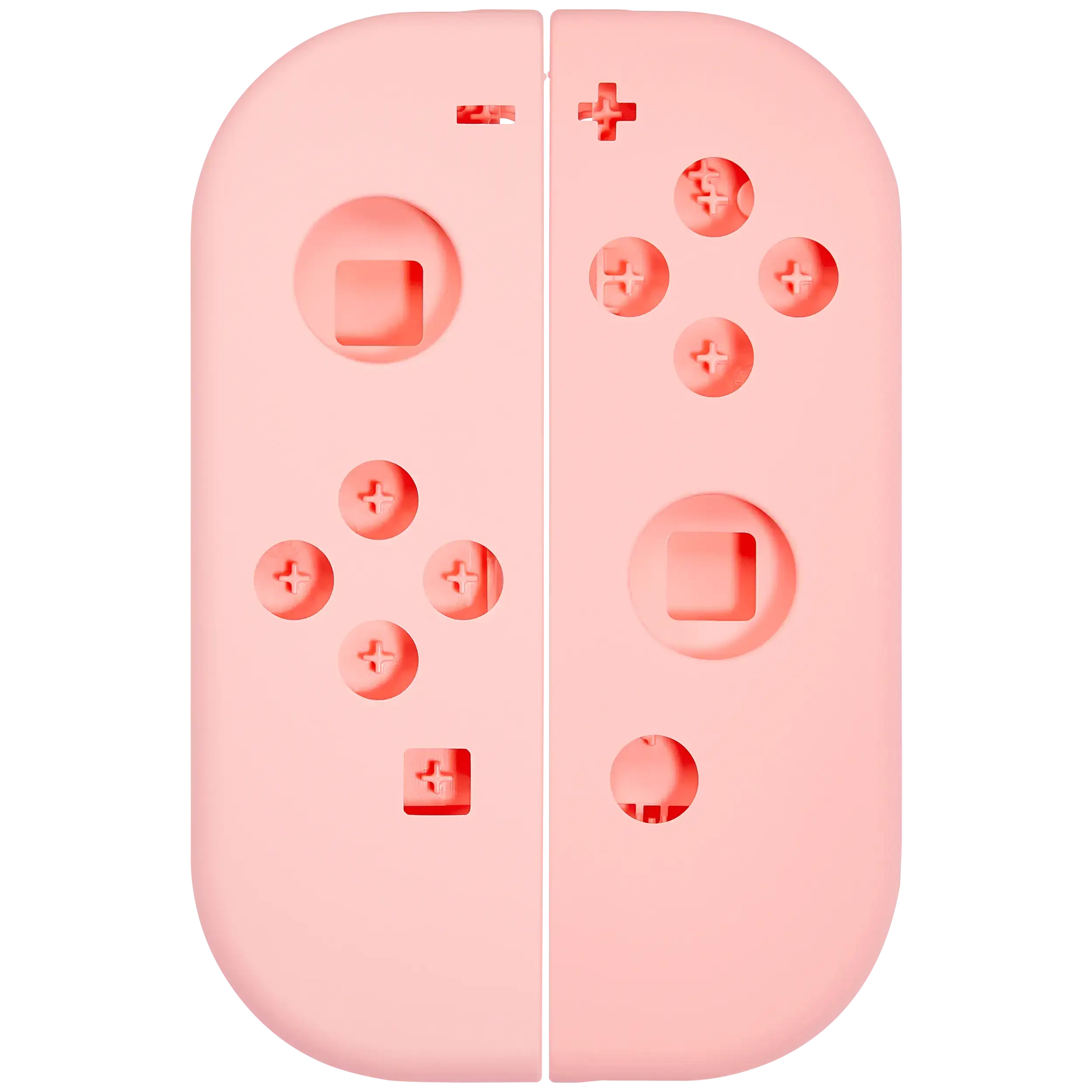 Scocca Shell per Nintendo switch Joy Con Controller (Rosa)