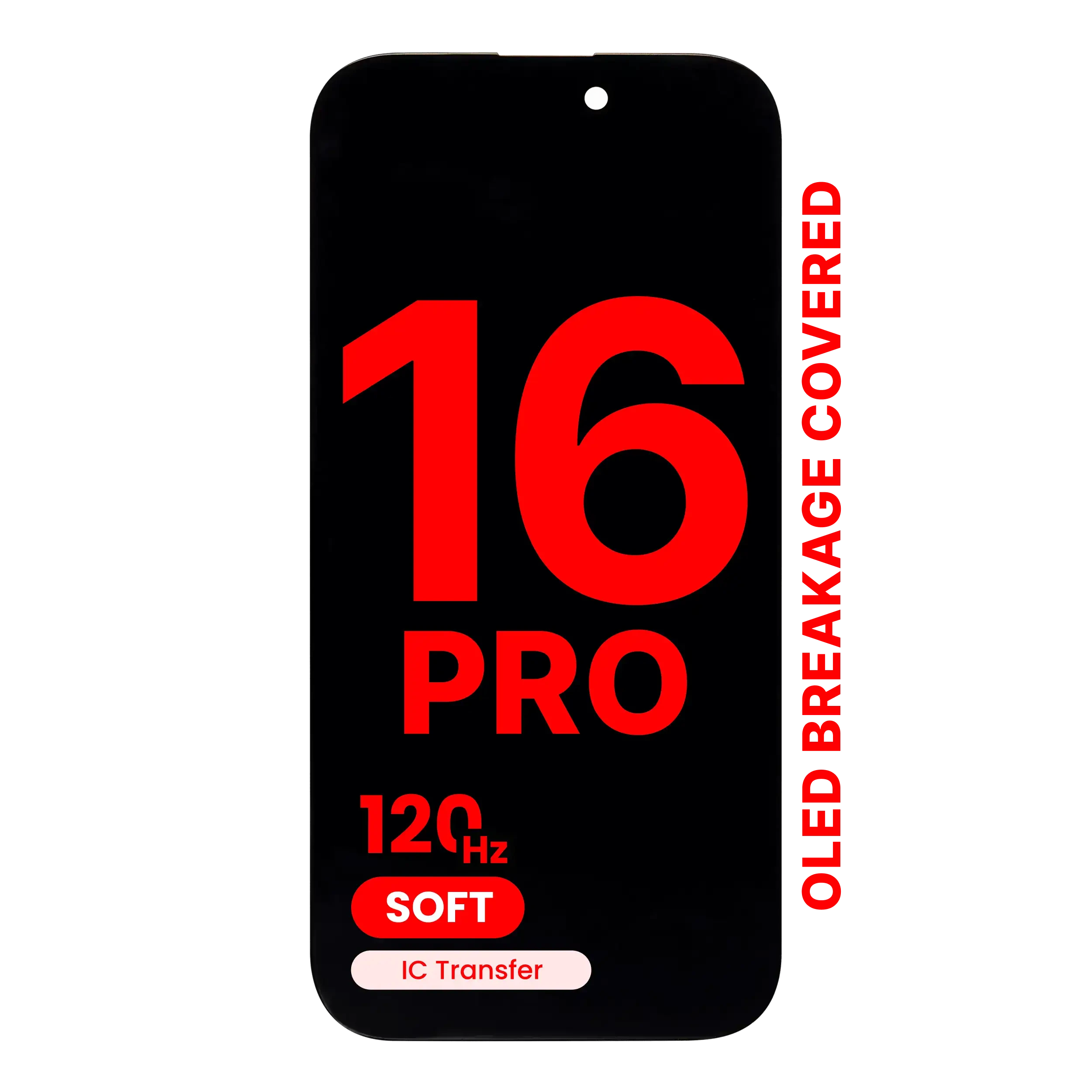 Display OLED completo per iPhone 16 Pro (120HZ)