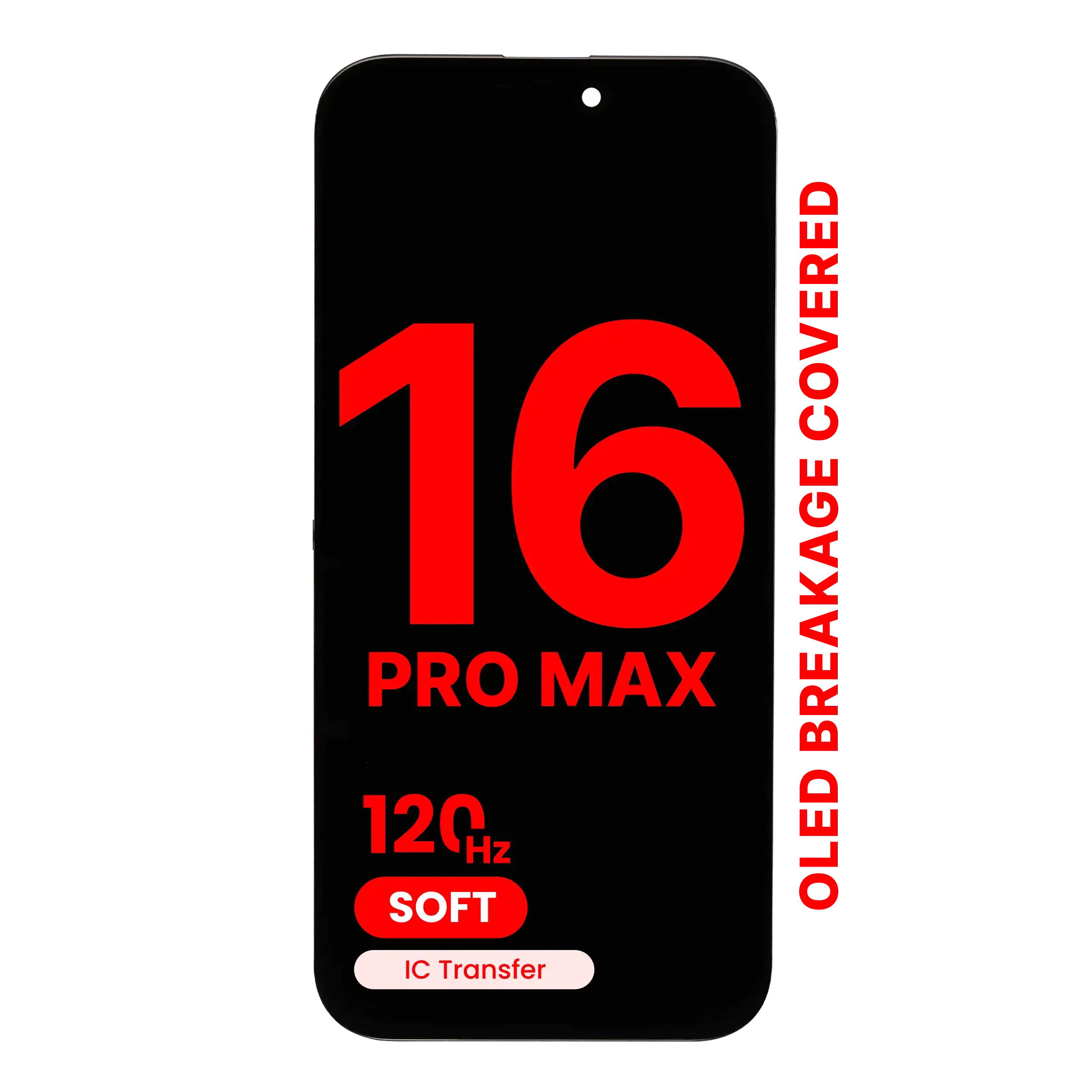 Display OLED completo per iPhone 16 Pro Max (120HZ)