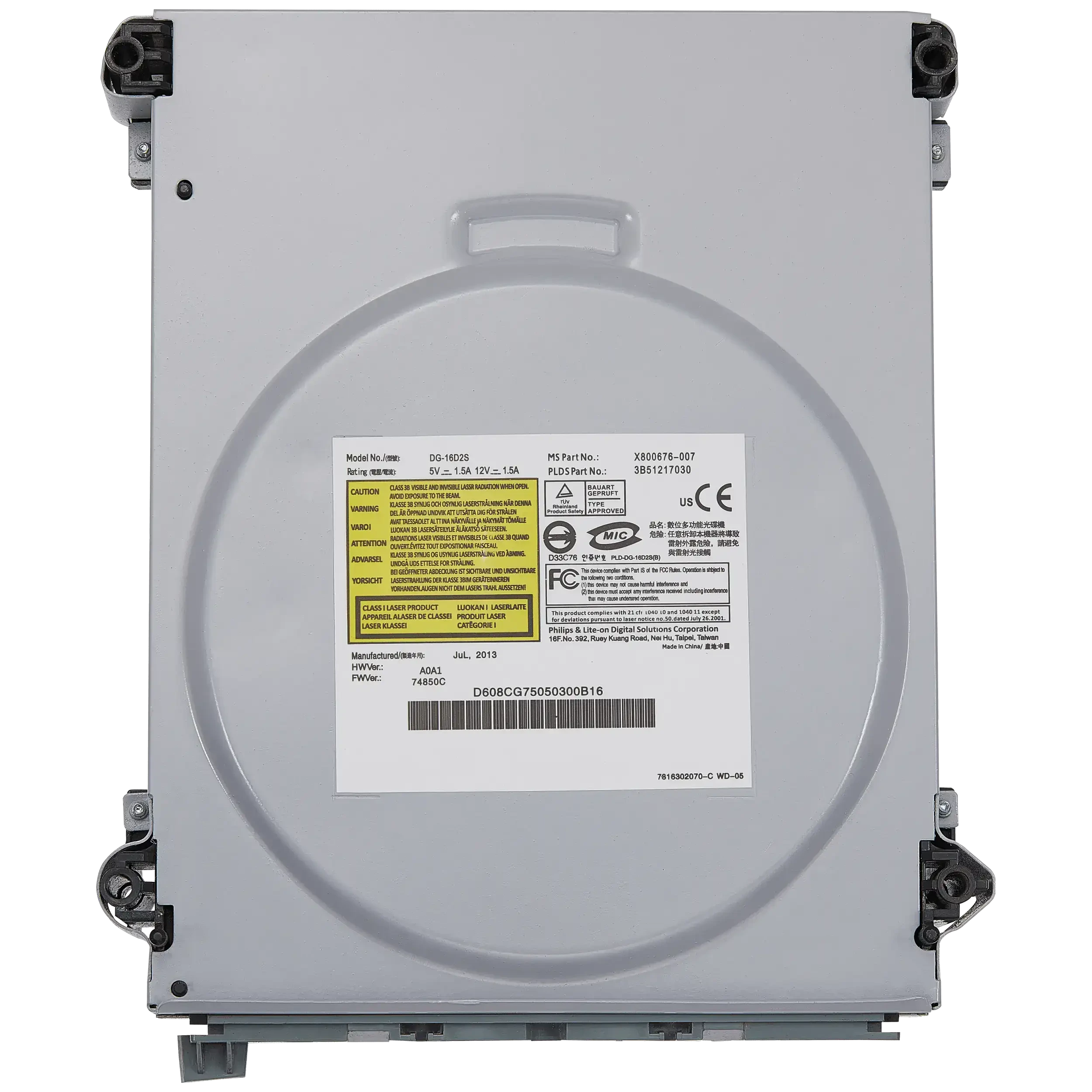 Disc Drive per Xbox 360 / Xbox 360 S / Xbox 360 E (DG-16D2S)