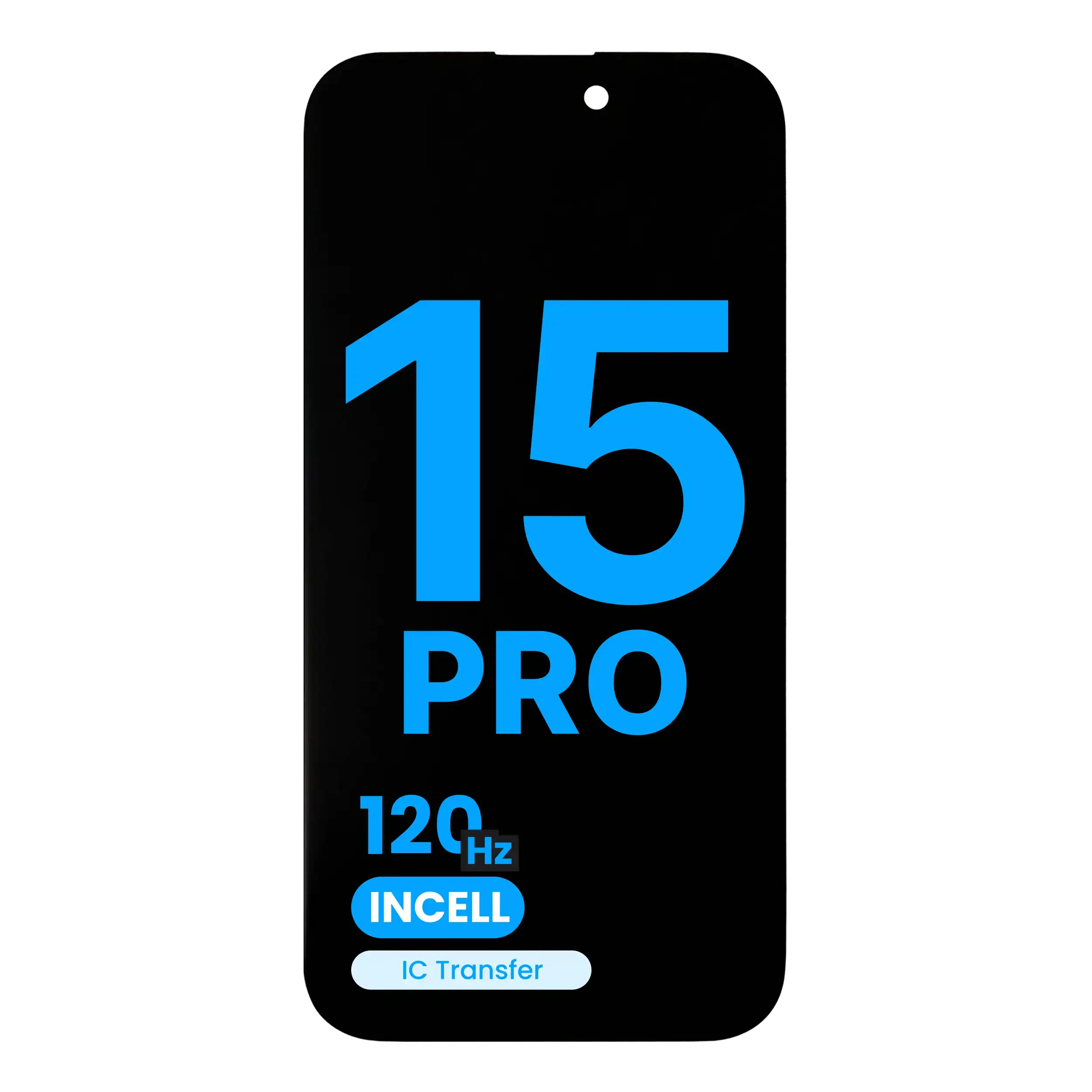 Display LCD completo per iPhone 15 Pro (120HZ)