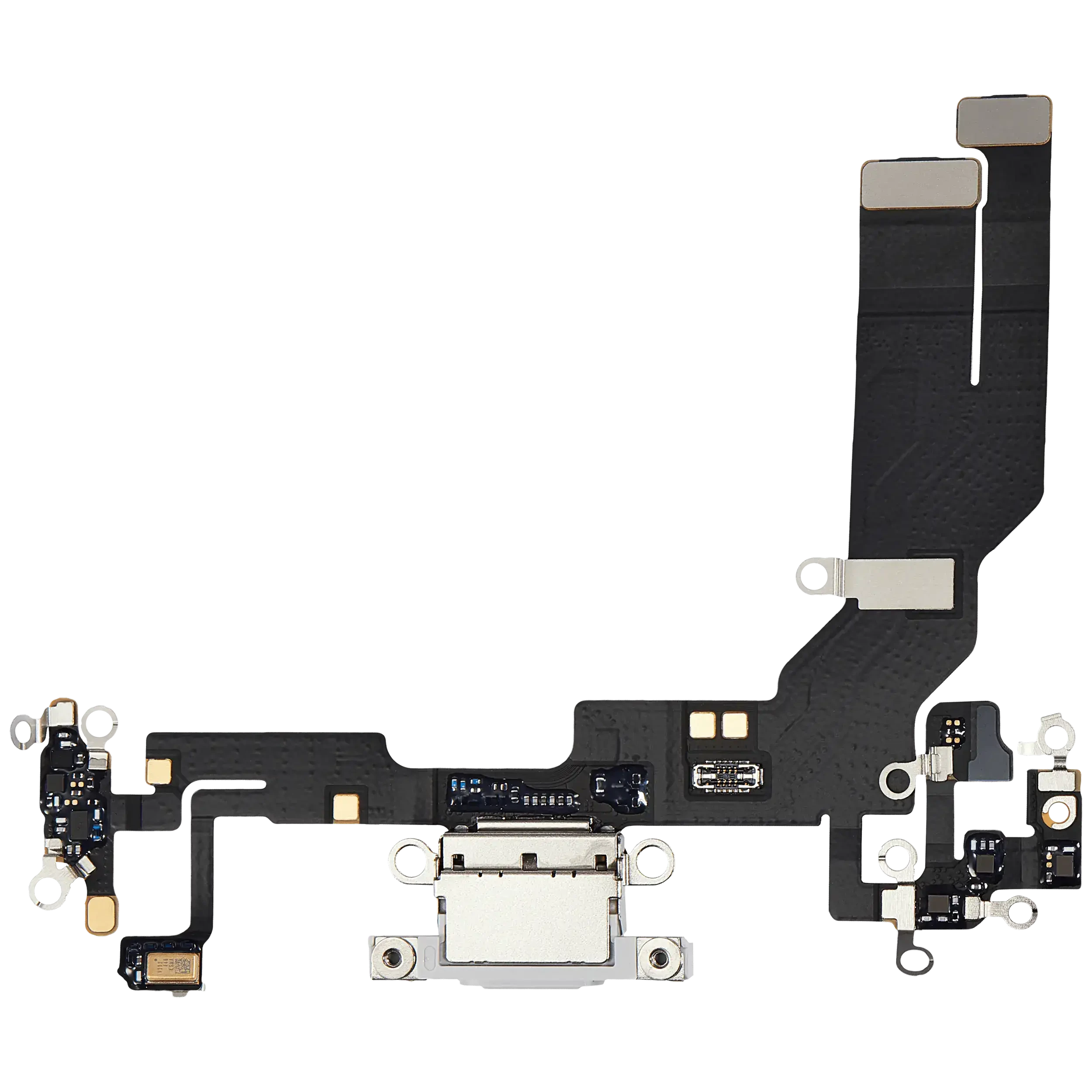Flat connettore di ricarica compatibile per iPhone 16e / 17e (Premium) (Bianco)