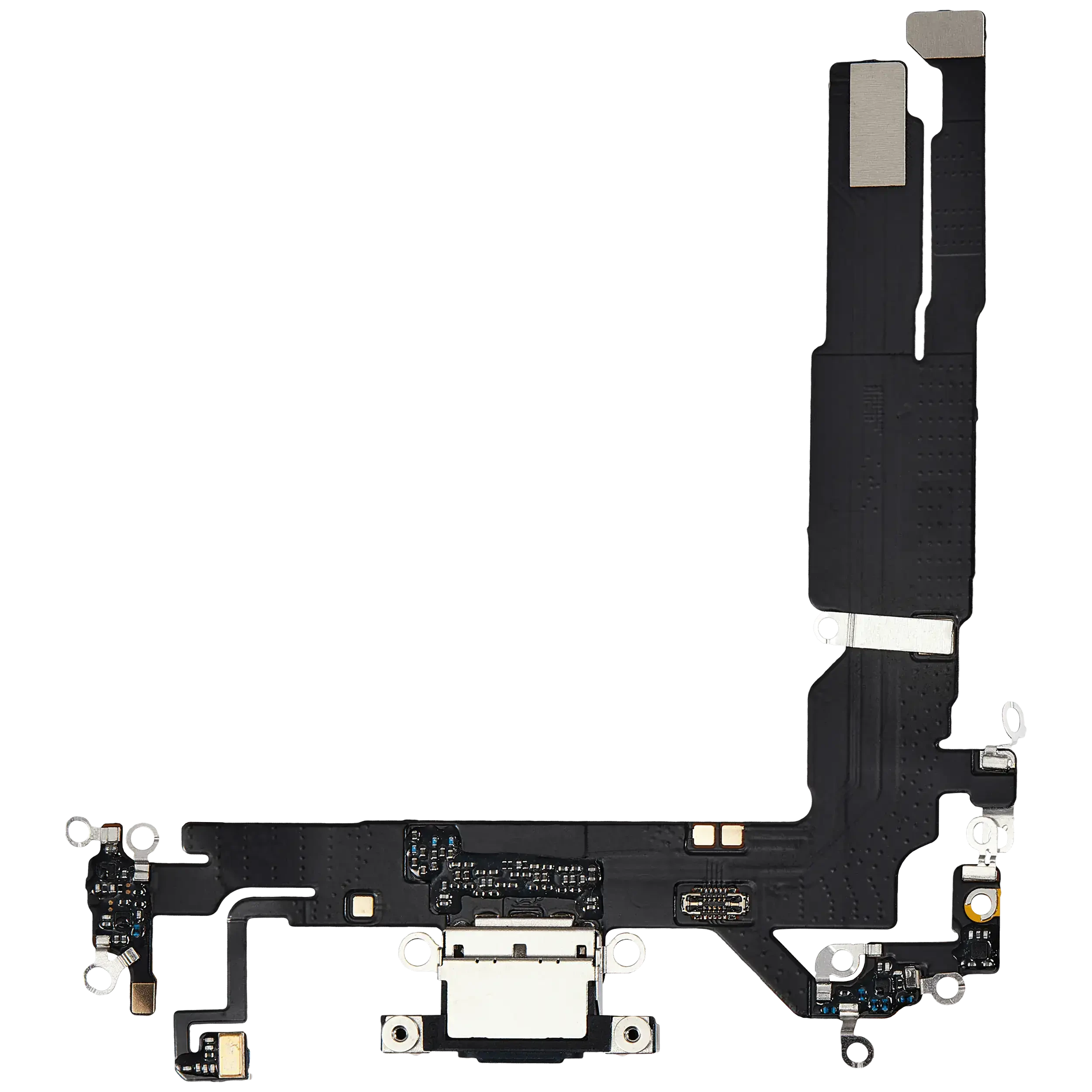Flat connettore di ricarica per iPhone 16 (Aftermarket Plus) (Nero)
