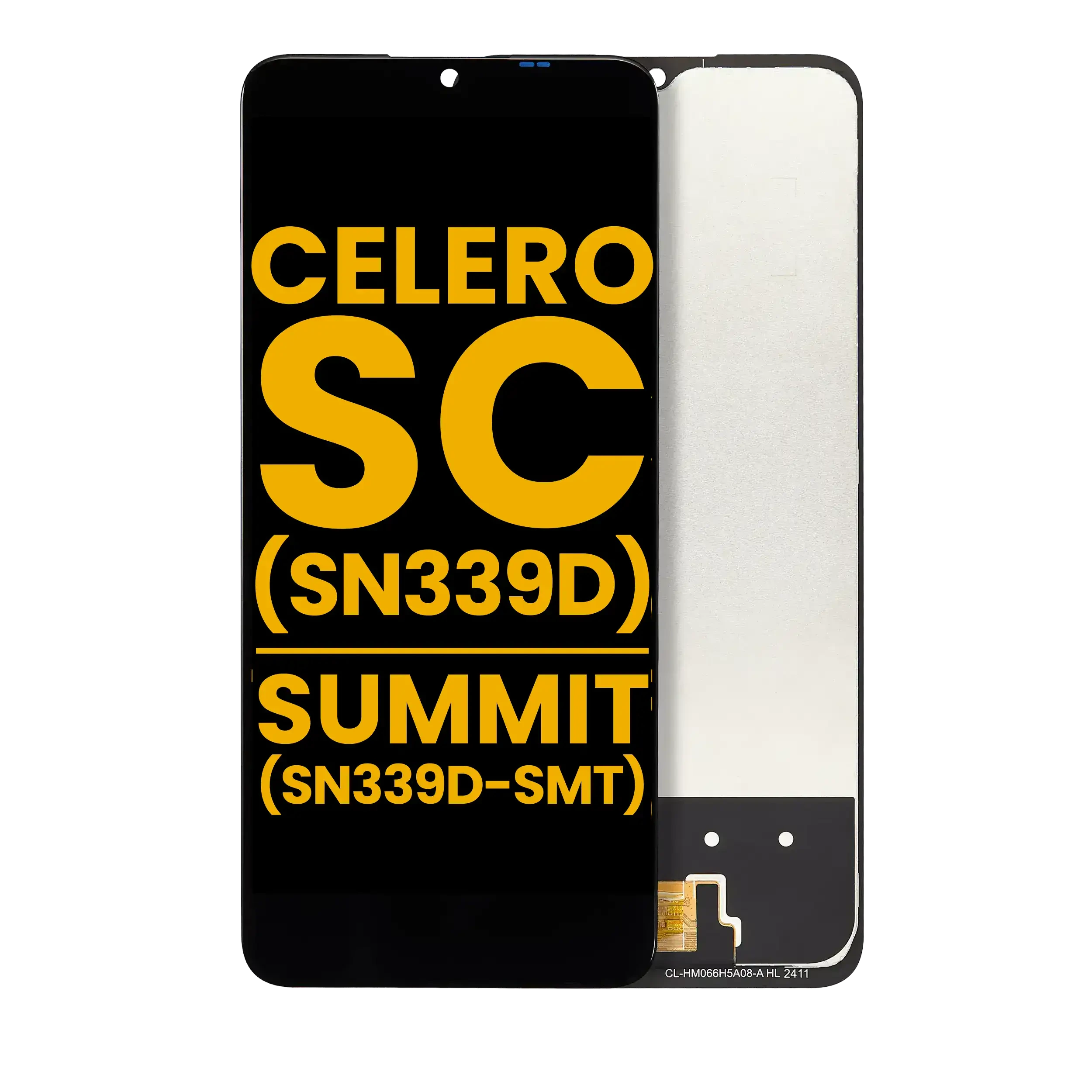 Display LCD completo senza Frame per Boost Mobile Celero 5G SC (SN339D) / Summit 5G (SN339D-SMT) (Refurbished) (tutti i colori)
