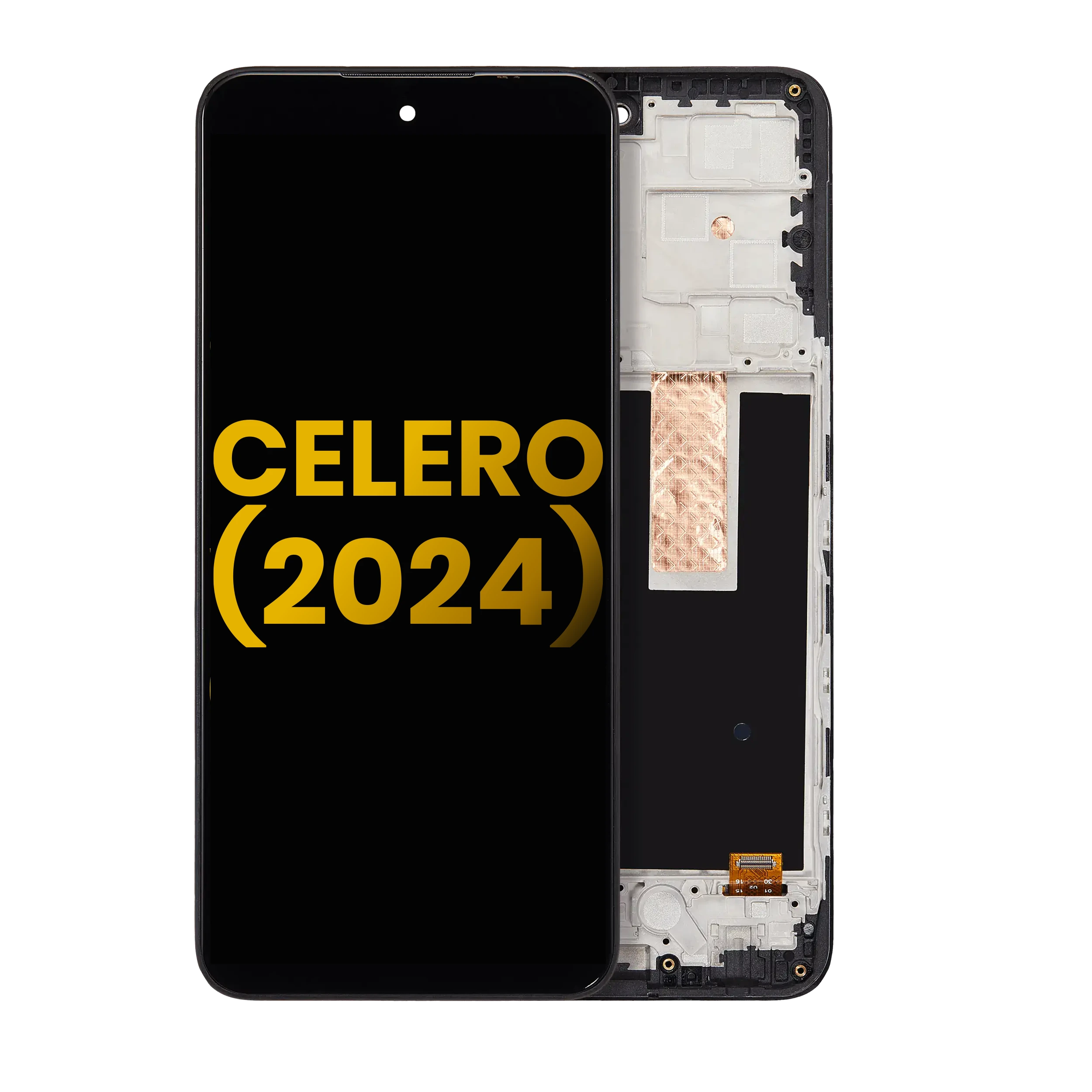 Display LCD completo con Frame per Boost Mobile Celero 5G (2024) (Refurbished) (tutti i colori)