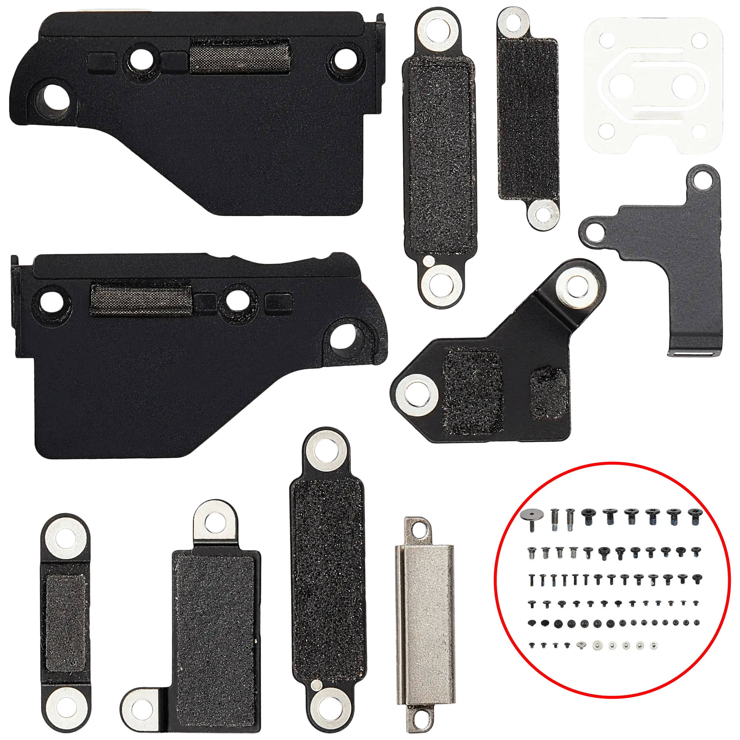 Full Set Small Metal staffa e Set viti per MacBook Pro 16" A2141 (2019)