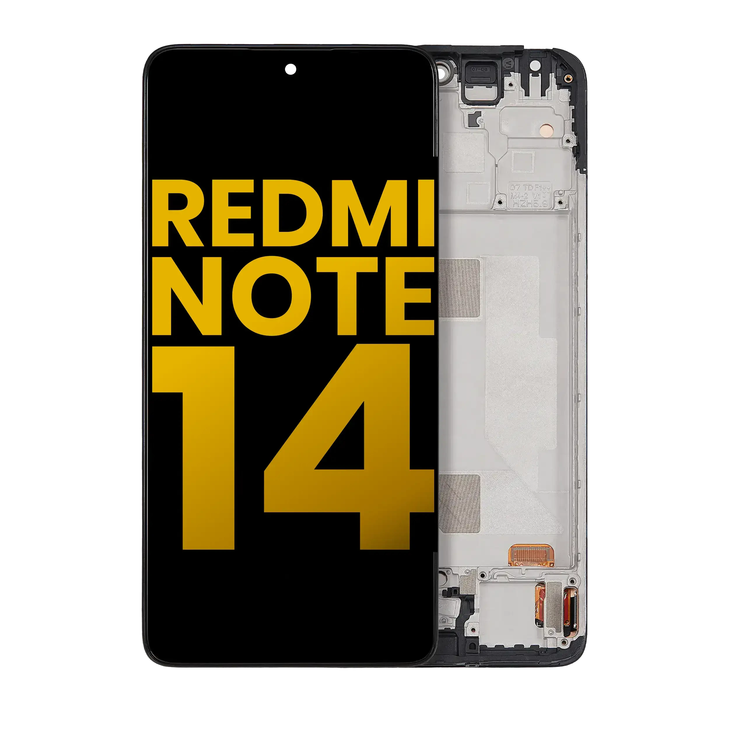 Display OLED completo con Frame per Xiaomi Redmi Note 14 4G (Refurbished) (tutti i colori)