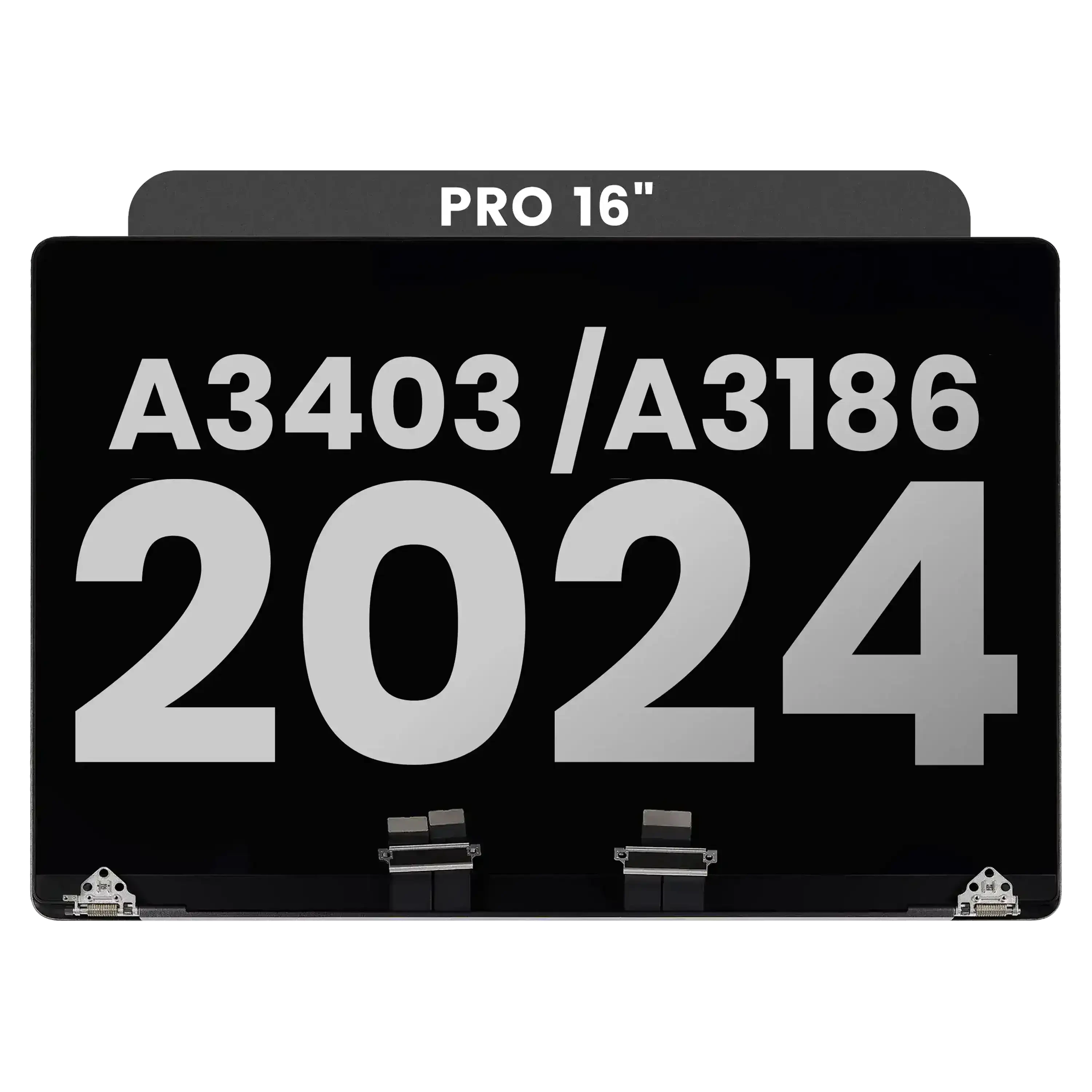 Display LCD completo per MacBook Pro 16" (A3403 / A3186 Late 2024) (Used Service Pack Pull: grado A) (Nero siderale)