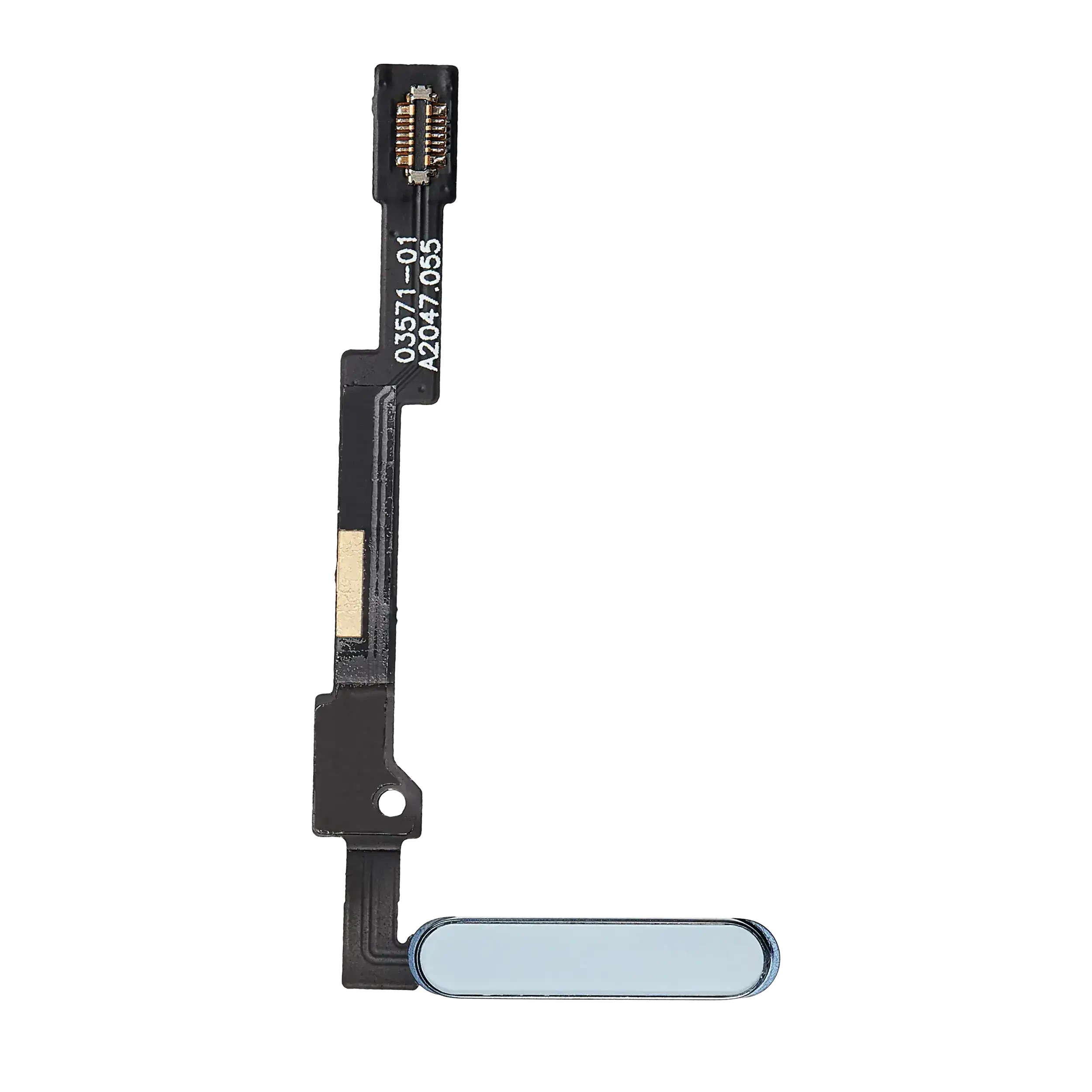 Tasto accensione flat per iPad Mini 7 (2024) (WiFi / Celluar) (Aftermarket Plus) (Blu)