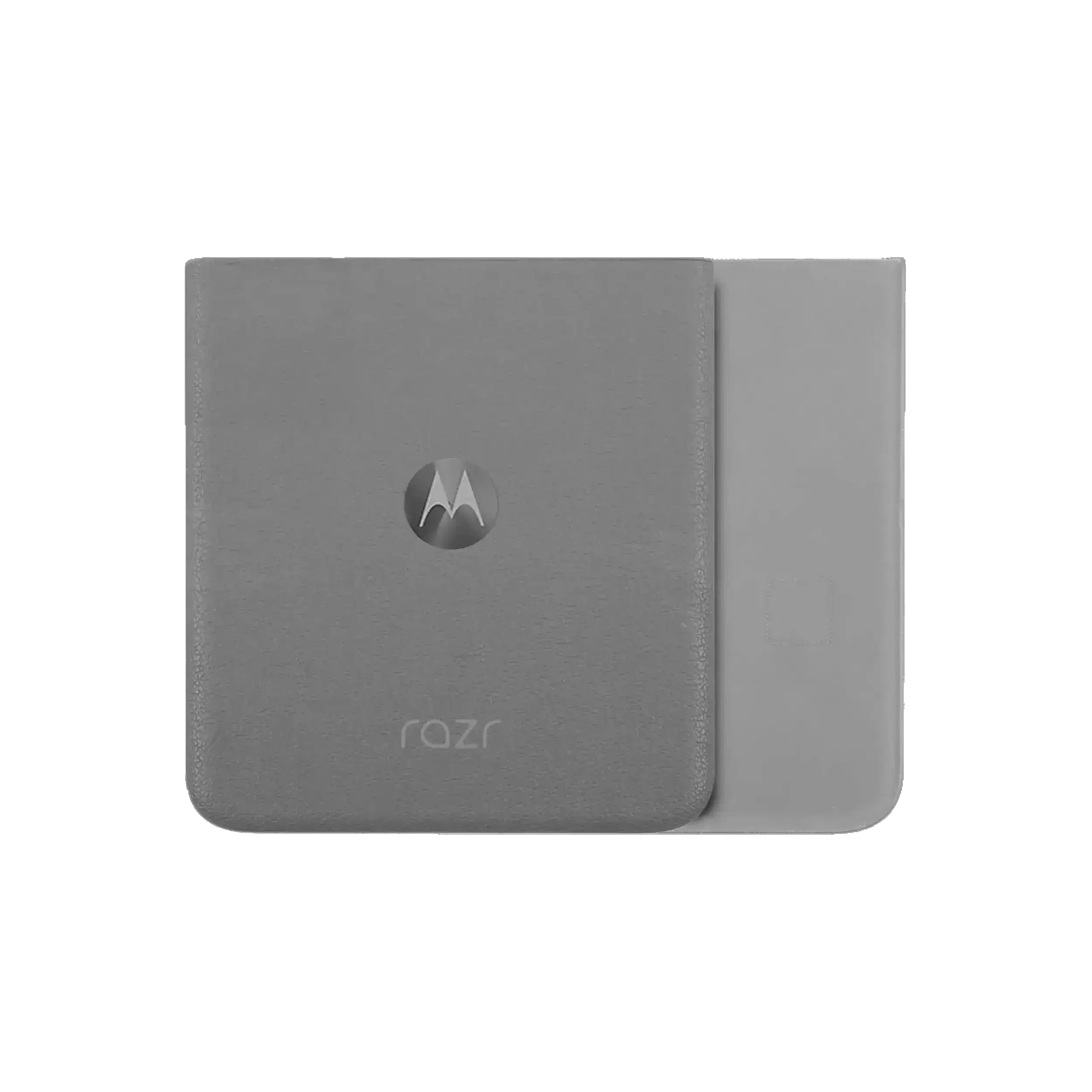 vetro cover posteriore per Motorola Razr / Razr 50 (XT2453 / 2024) (Service Pack) (Koala Grigio)