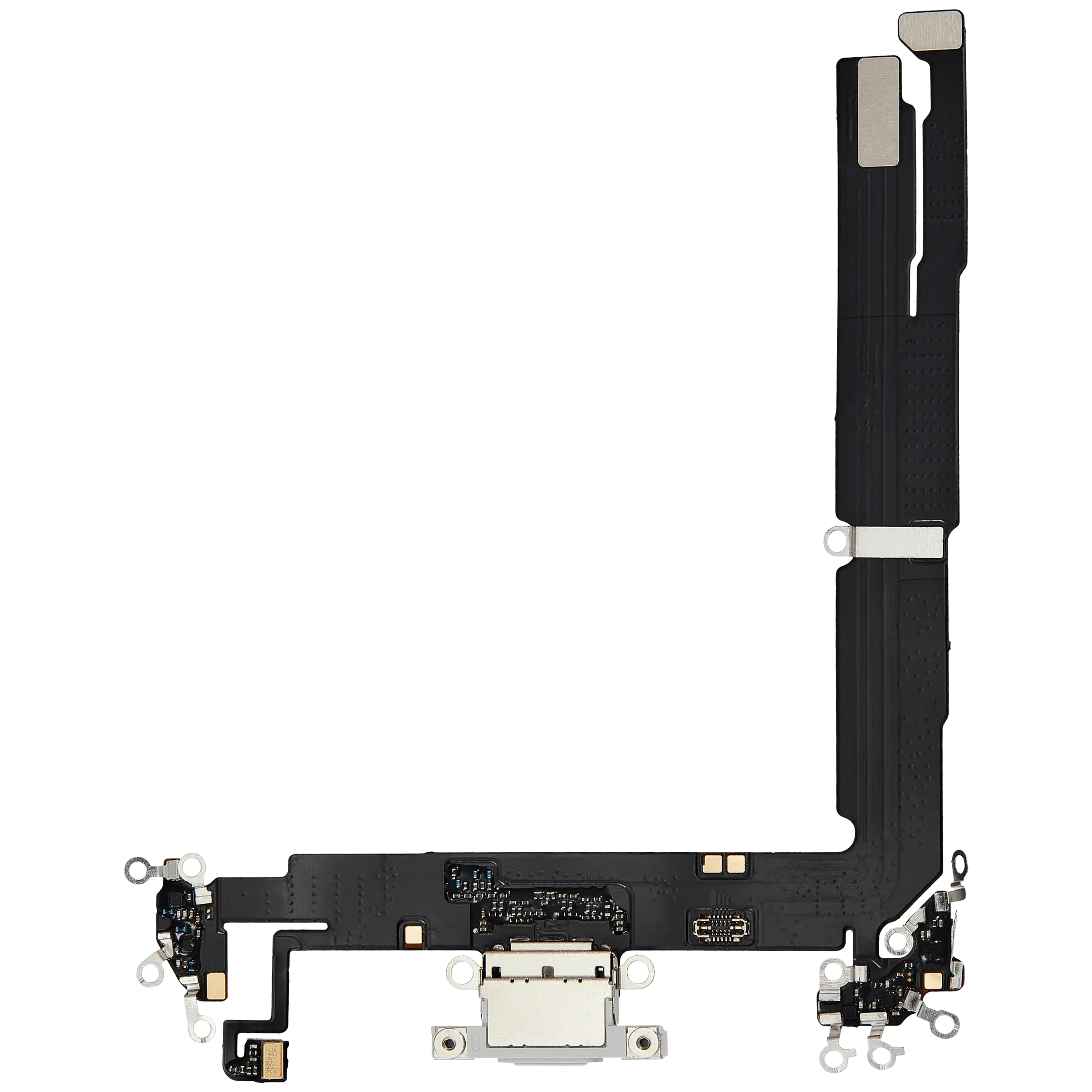 Flat connettore di ricarica per iPhone 16 Plus (Aftermarket Plus) (Bianco)