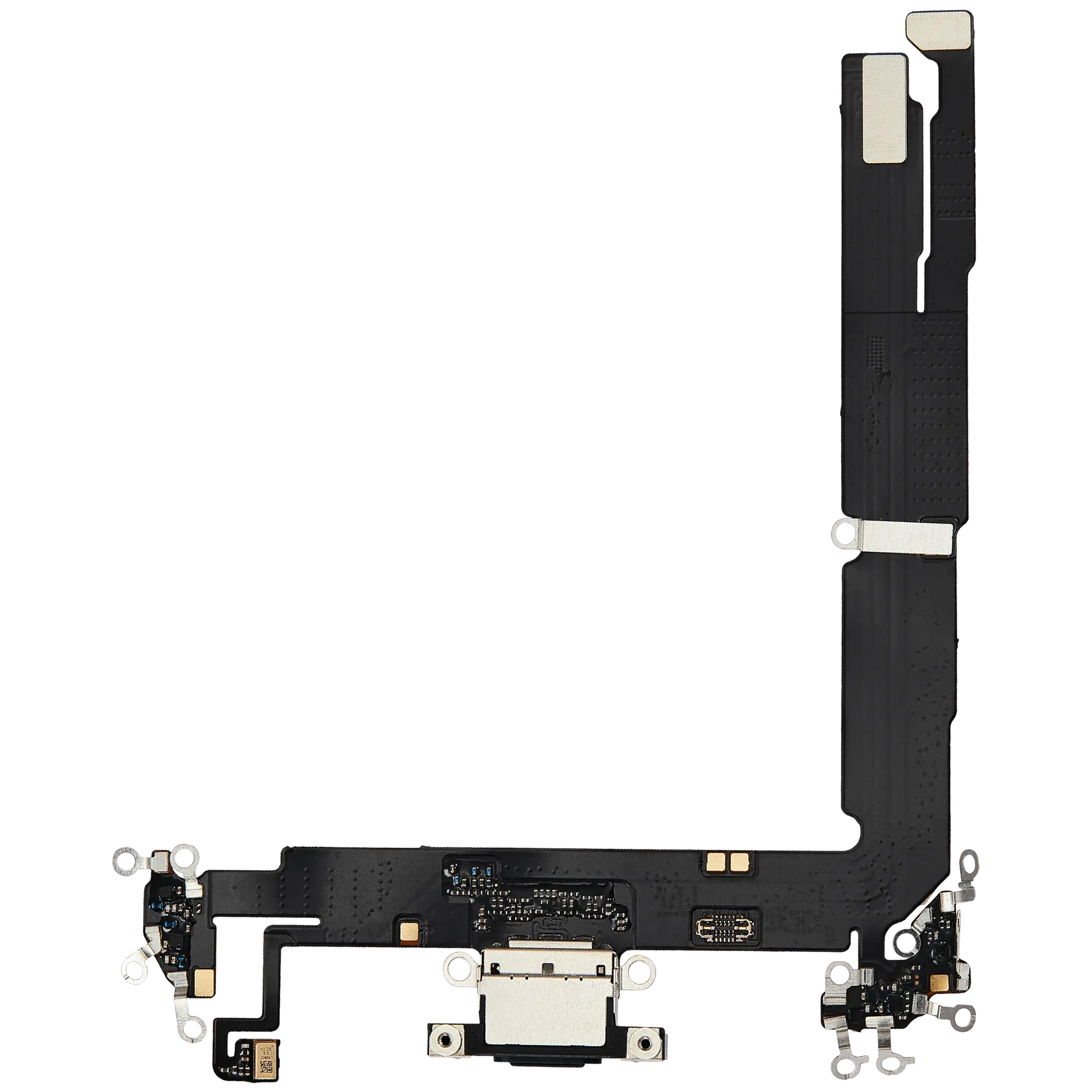 Flat connettore di ricarica per iPhone 16 Plus (Aftermarket Plus) (Nero)