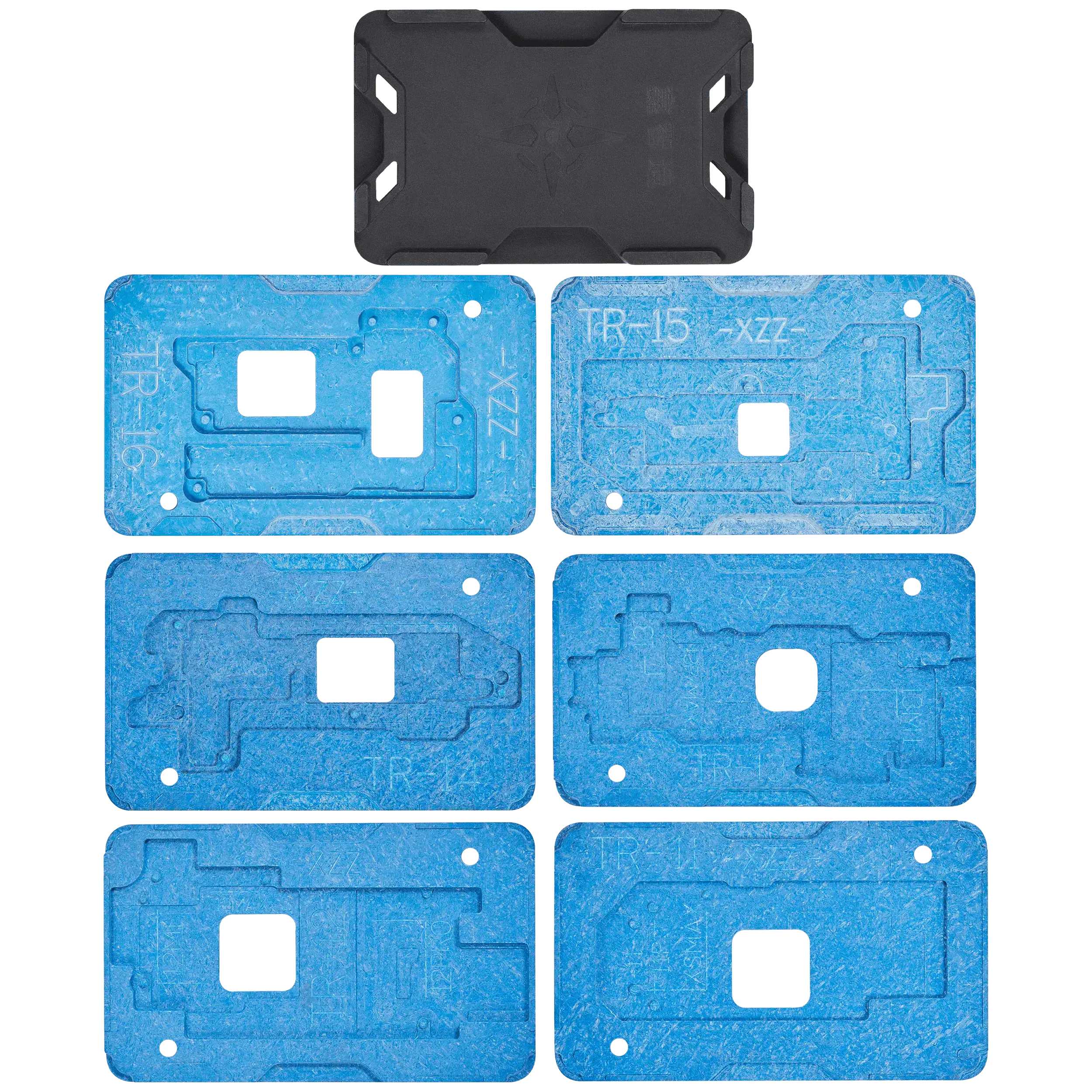 TR Frame centrale BGA Plant Tin Platform per iPhone X-16 Pro Max (XZZ)