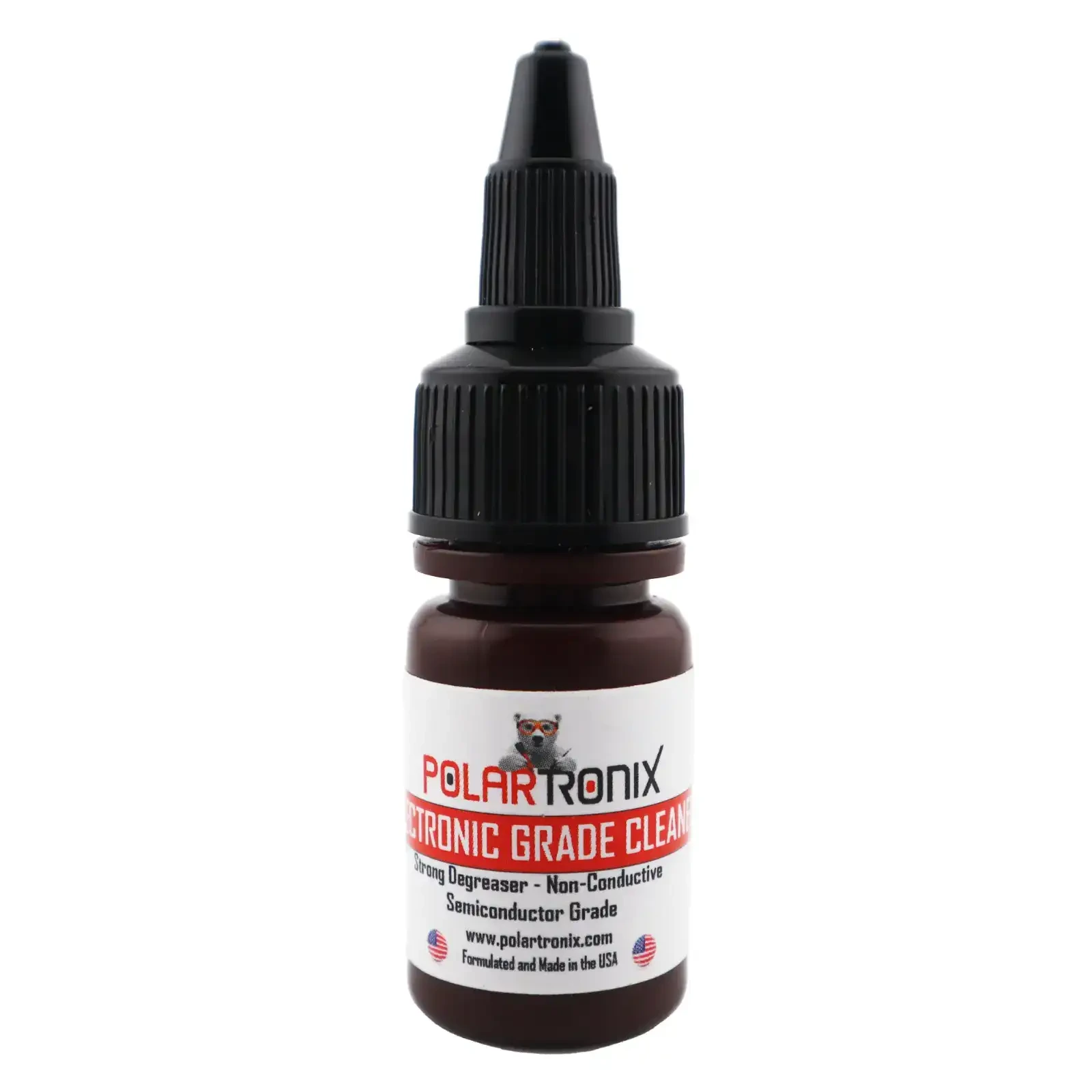Electronic Grade Cleaner / Flux e Thermal Paste Remover per Circuit Boards / CPUs / GPUs (15ml) (PolarTronix)