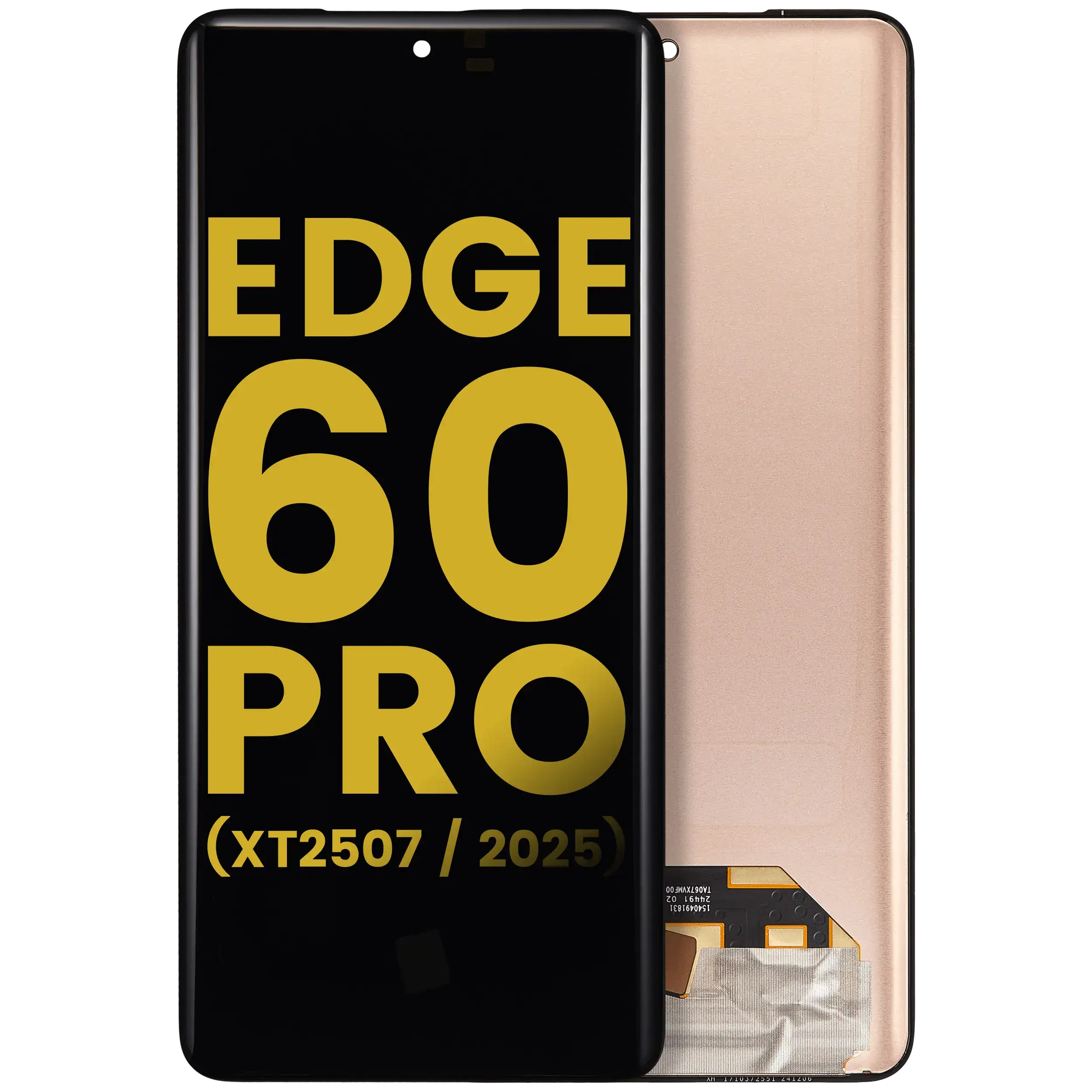 Display OLED completo senza Frame per Motorola Edge 60 Pro (XT2507 / 2025) (Refurbished) (tutti i colori)