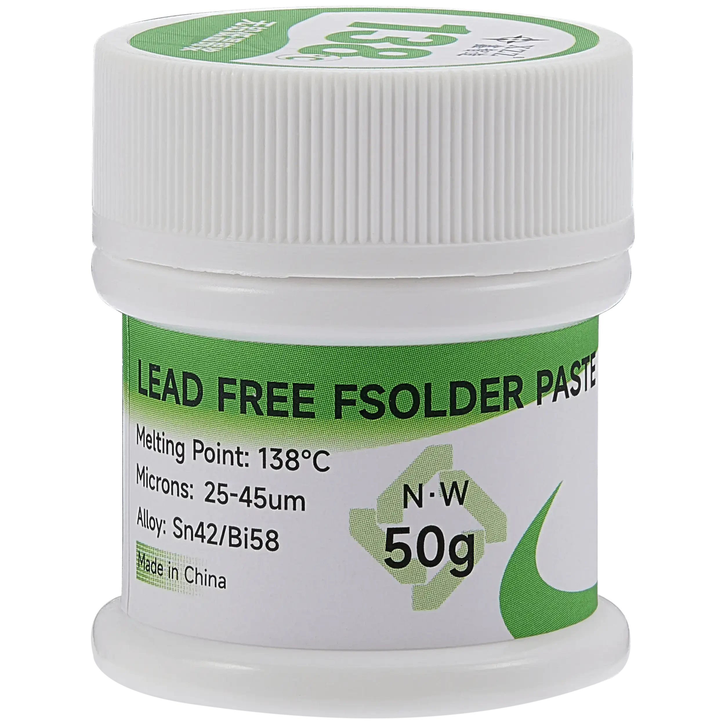 138℃ Lead-free Low Temperature Solder Paste (50g) (XZZ)