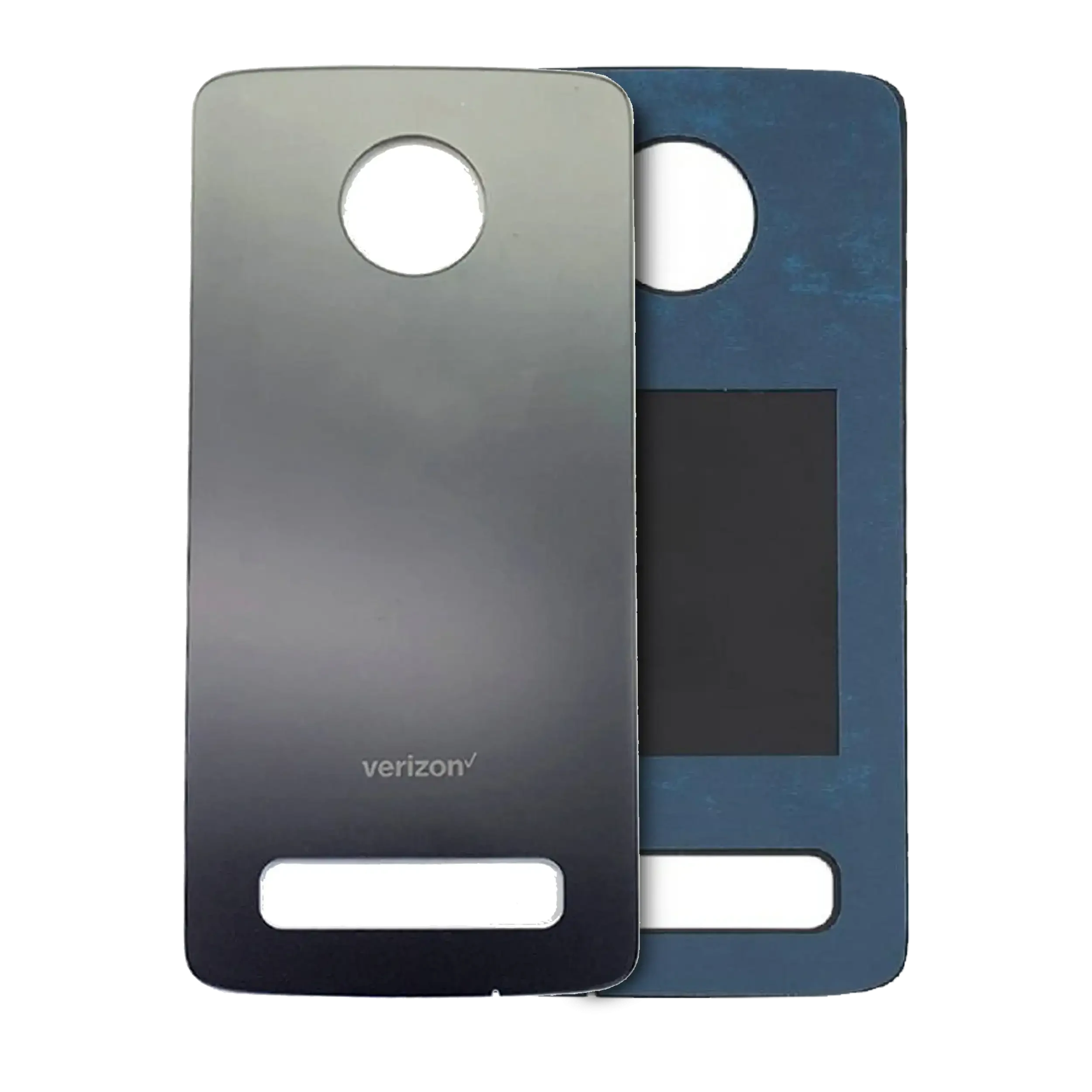 vetro cover posteriore per Motorola Moto Z4 (XT1980-3 / 2019) (Verizon) (Service Pack) (Bianco)