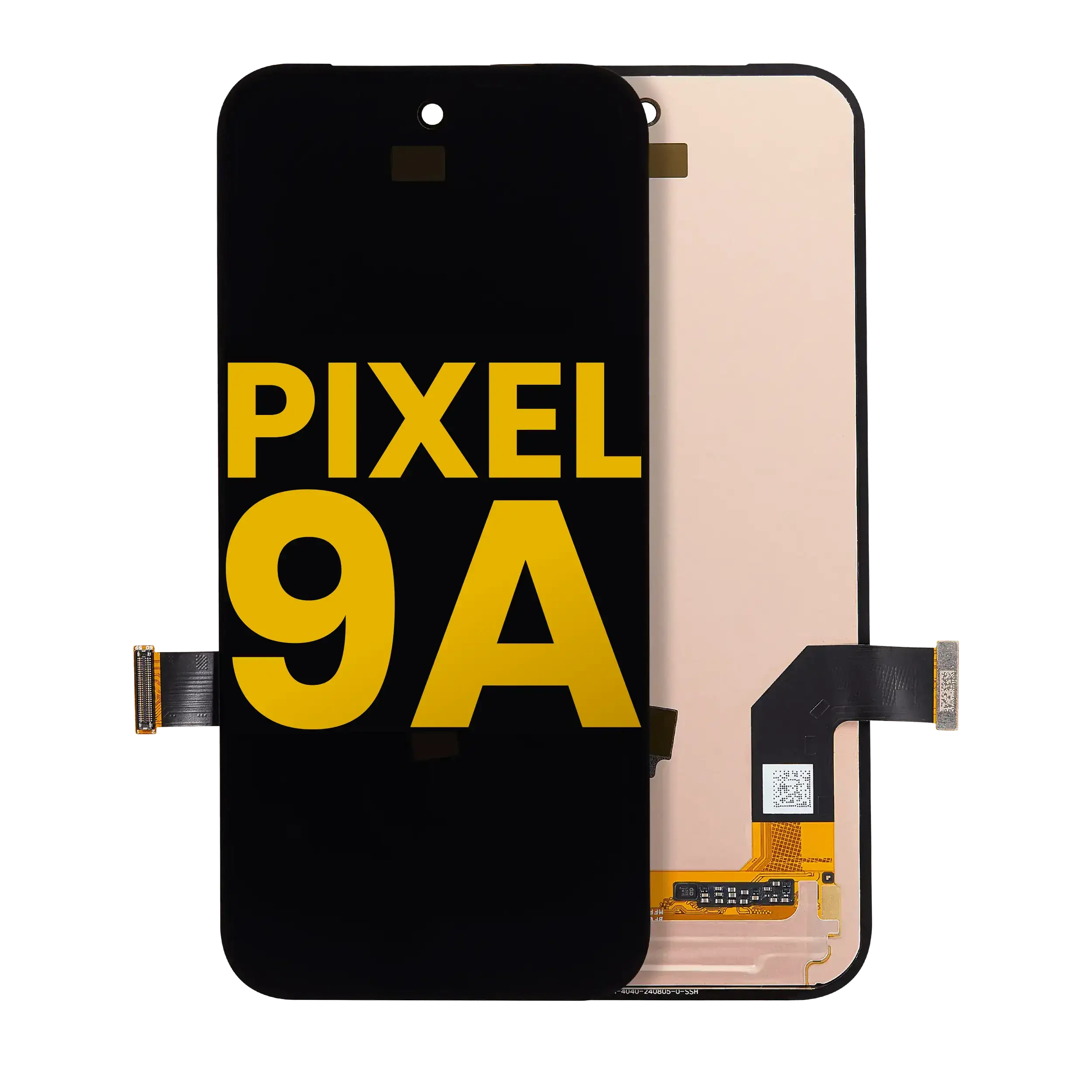 Display OLED completo senza Frame (senza Fingerprint Sensore) per Google Pixel 9a (Refurbished) (tutti i colori)