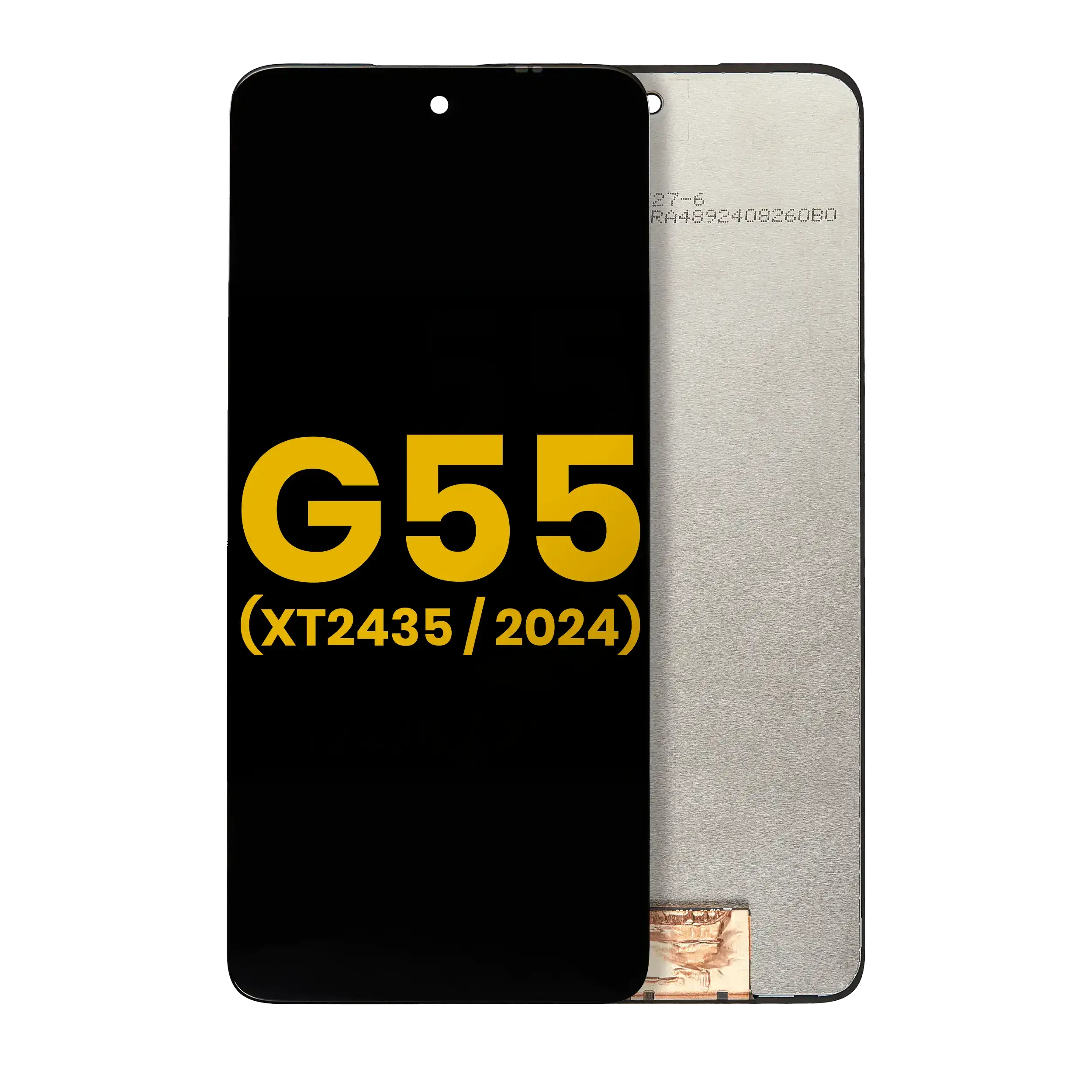 Display LCD completo senza Frame per Motorola Moto G55 5G (XT2435 / 2024) (Refurbished) (tutti i colori)