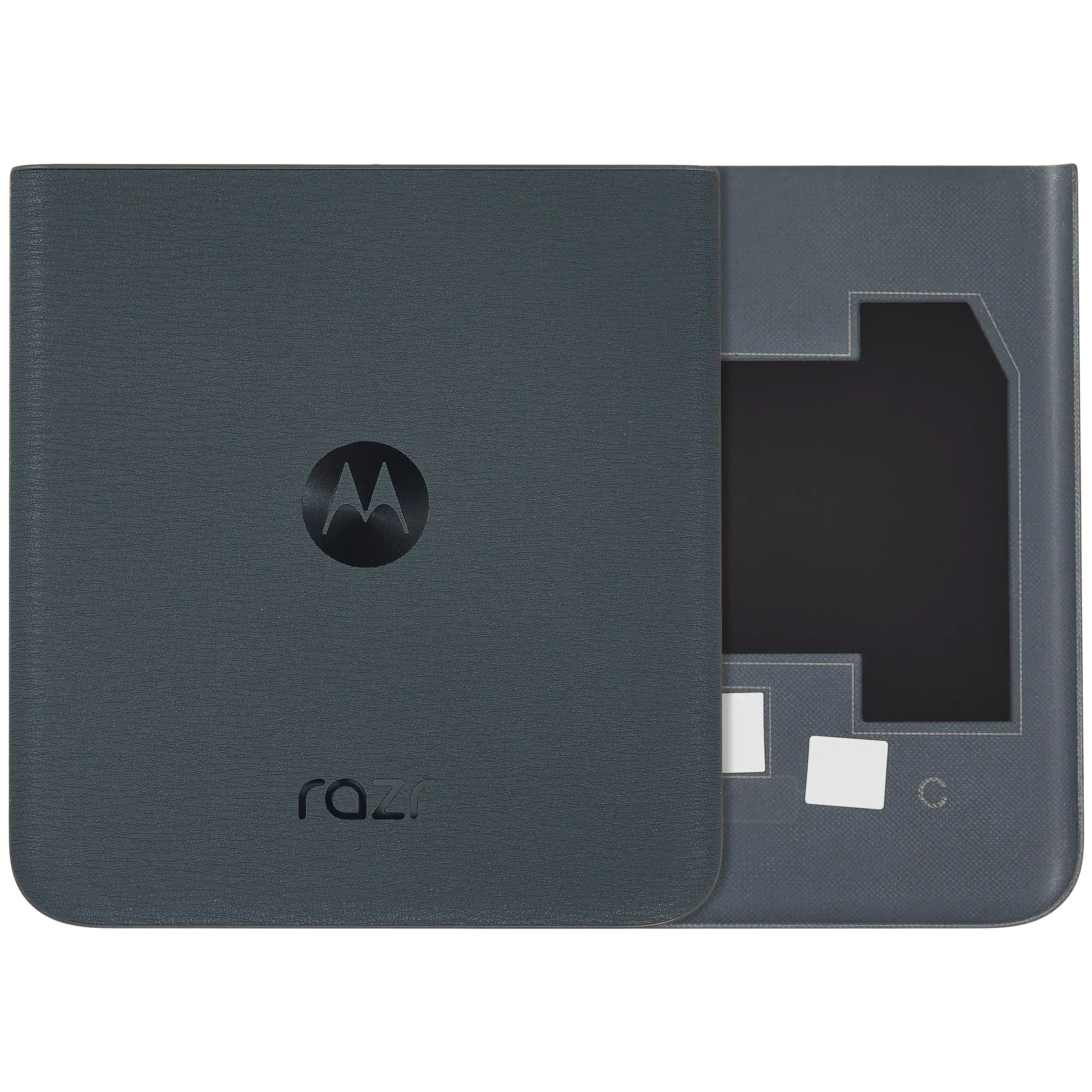 Cover posteriore per Motorola Razr 40 (XT2323 / 2023) (Premium) (Verde salvia Verde)