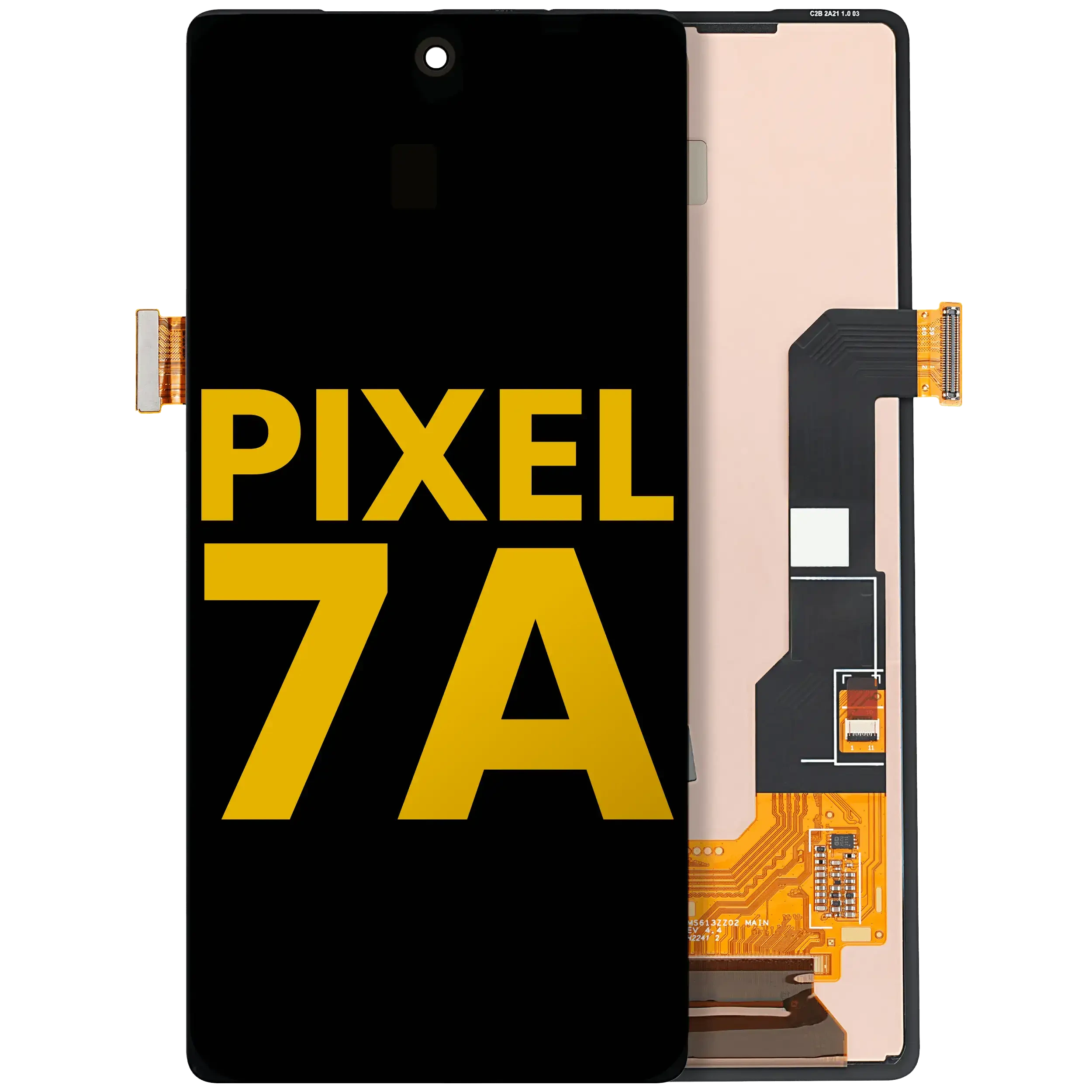 Display OLED completo senza Frame (senza Fingerprint Sensore) per Google Pixel 7A (Refurbished) (tutti i colori)