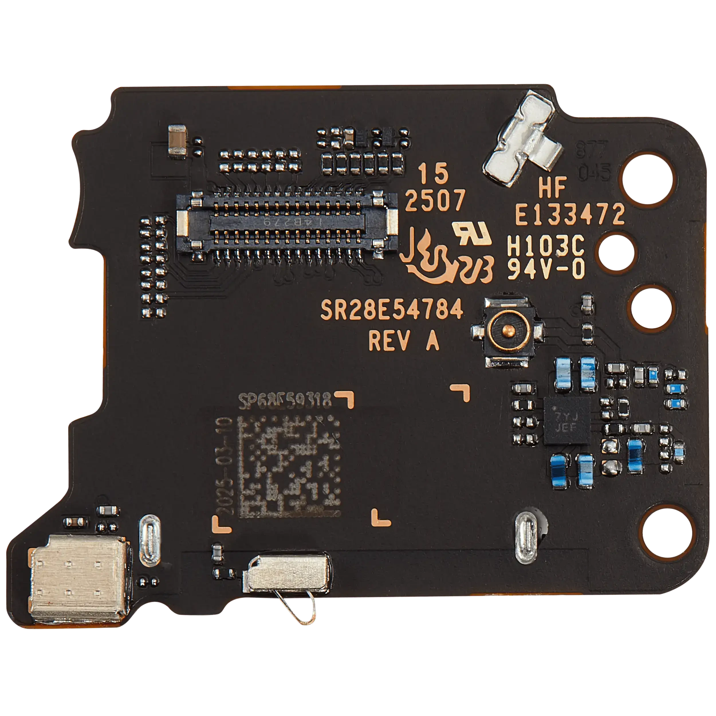 PCB Scheda con Sim Card Reader per Motorola Moto Edge 60 Fusion (XT2503 / 2025) (Premium)