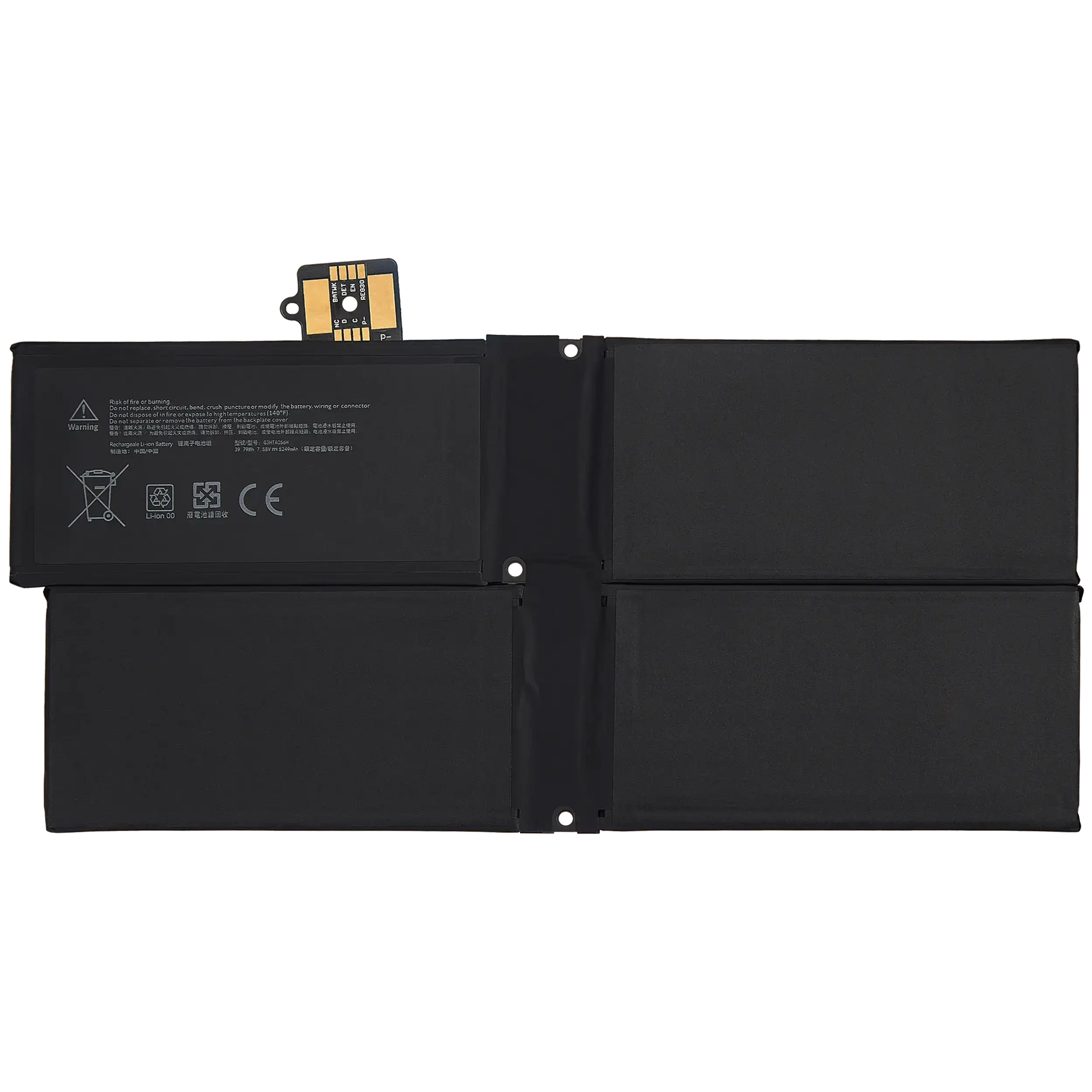 Batteria di ricambio per Microsoft Surface Pro X (2020)