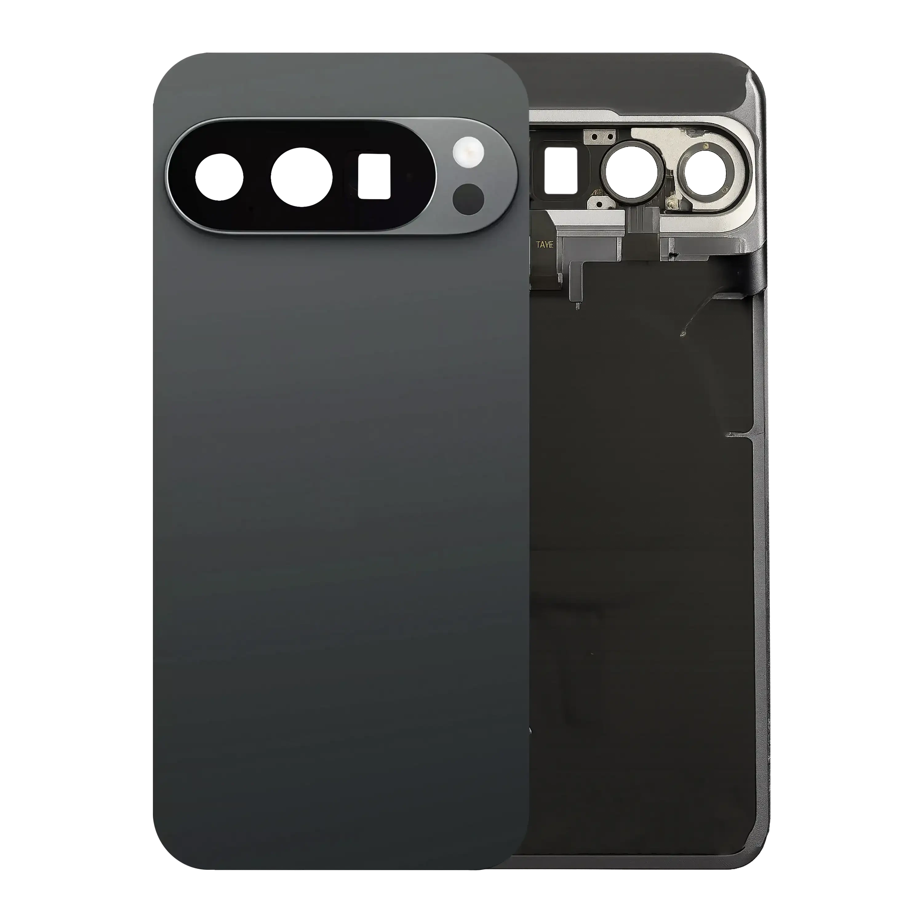 vetro cover posteriore per Google Pixel 10 Pro (Service Pack) (Grigio)