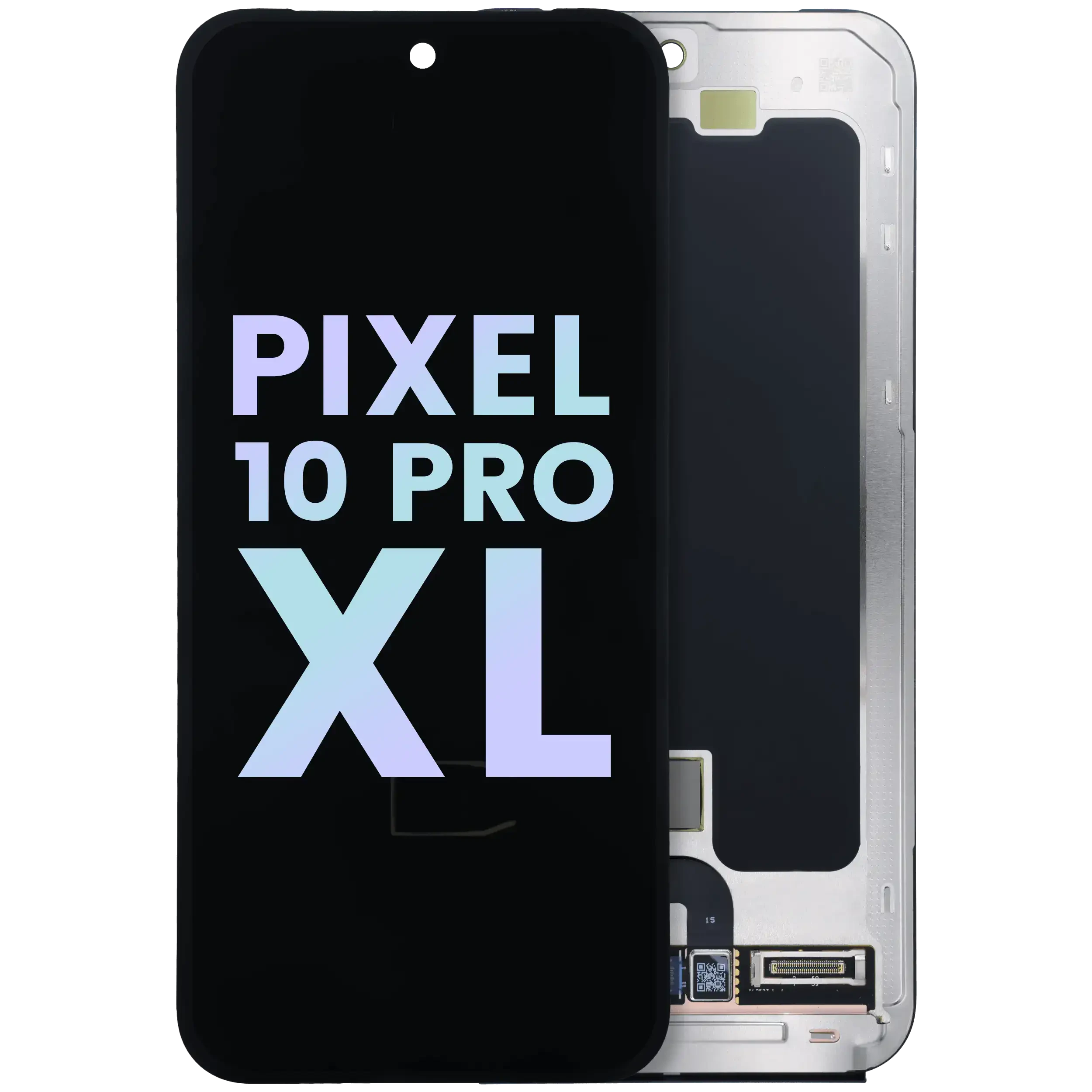 Display OLED completo senza Frame (con Fingerprint Sensore) compatibile per Google Pixel 10 Pro XL (Service Pack) (tutti i colori)