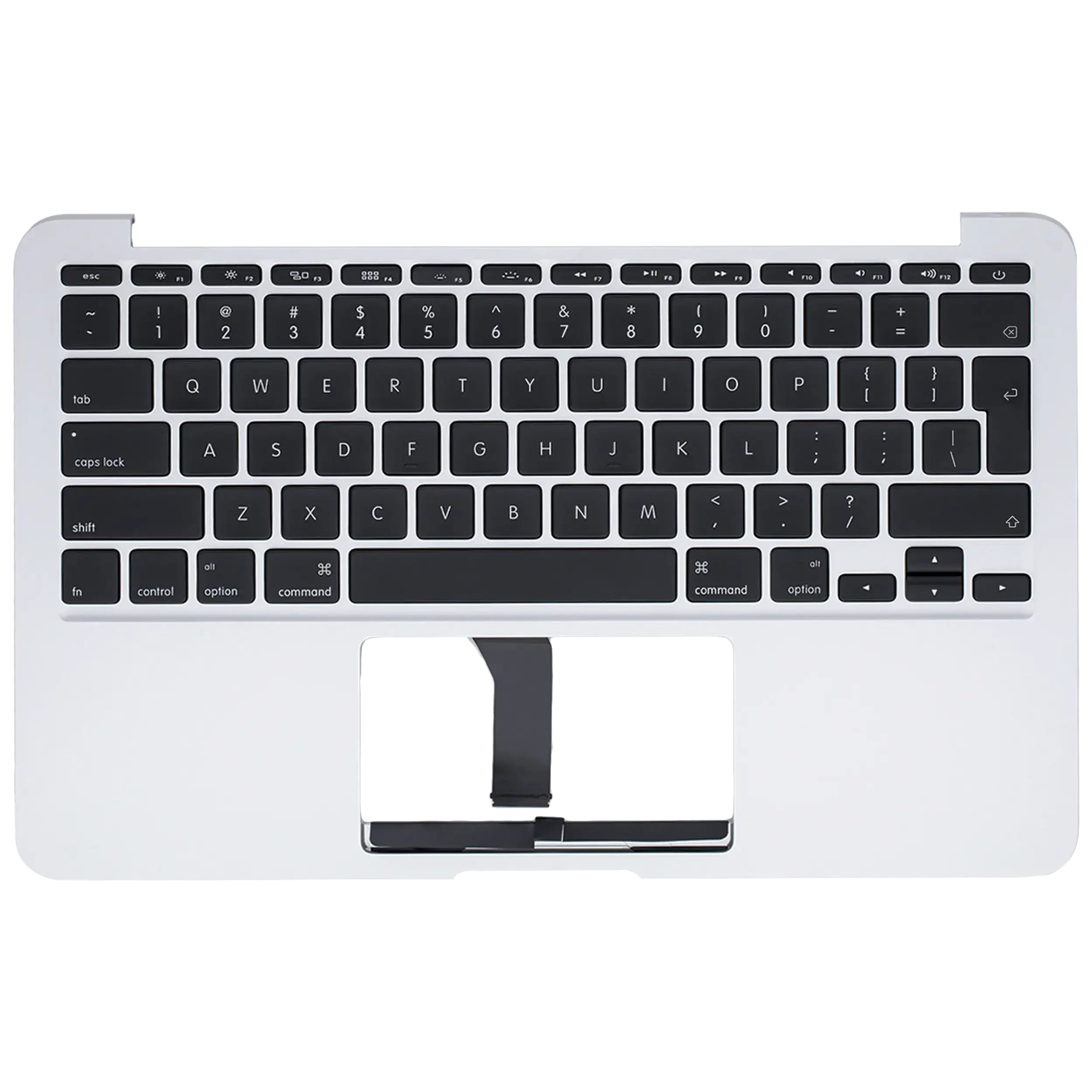 Top Case con tastiera (ISO UK) e Microfono per MacBook Air 13" A1466 (2013-2017) (Used Service Pack Pull: Grade B/C)