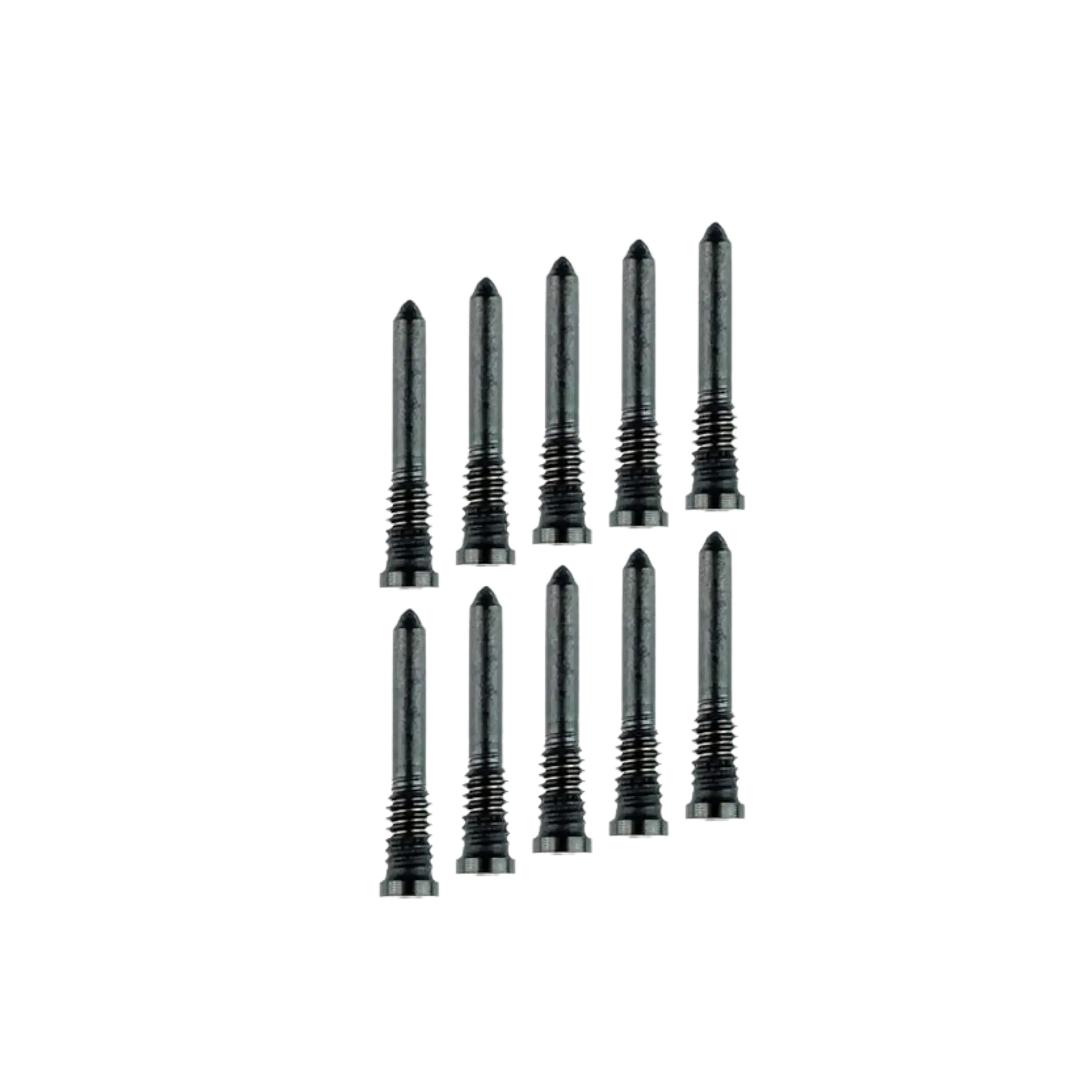 Security Vite per iPhone 12 / 12 mini / 13 / 13 mini (100 pezzi) (Service Pack) (Nero)