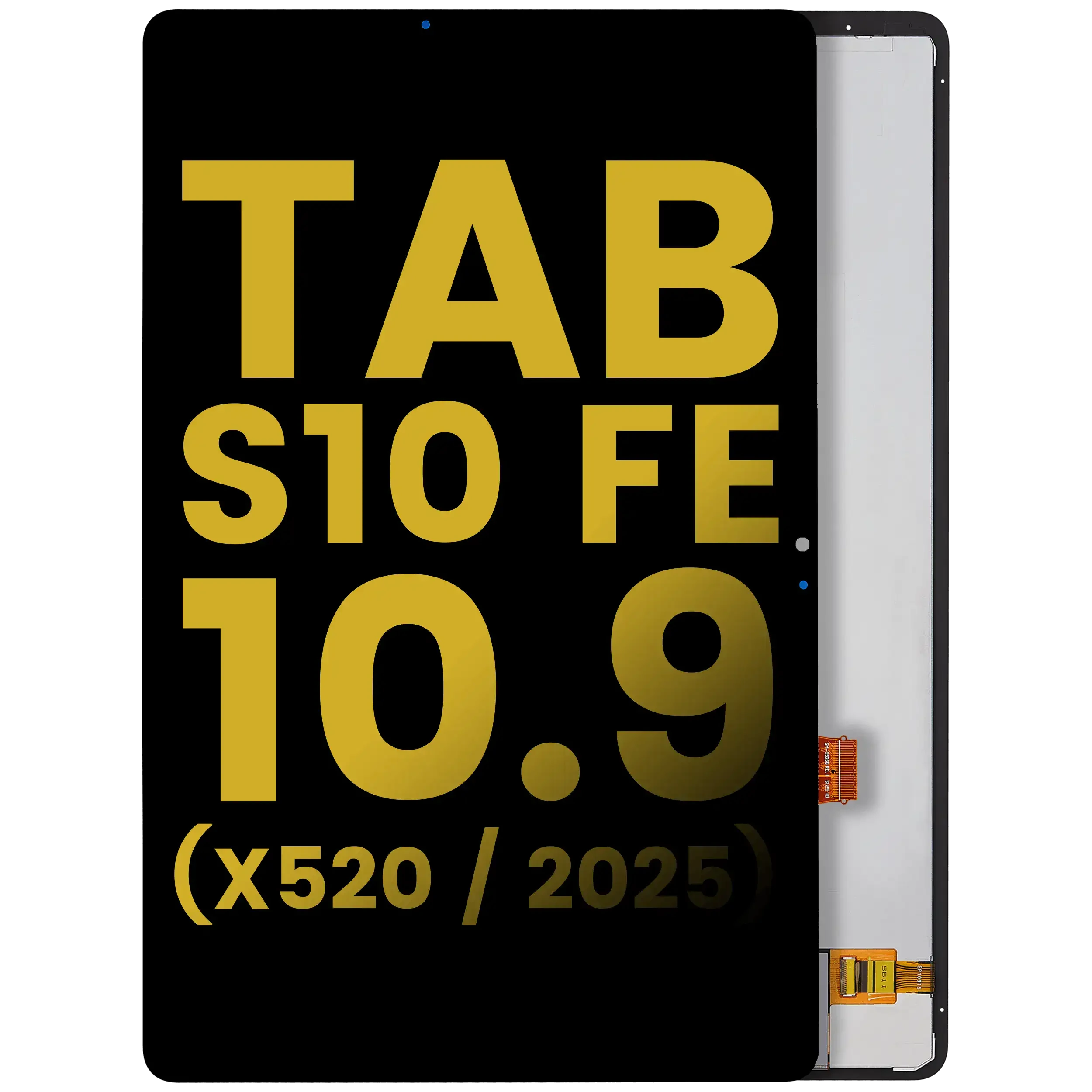 Display LCD completo senza Frame per Samsung Galaxy Tab S10 FE 10.9" (X520) (2025) (Refurbished) (Nero)