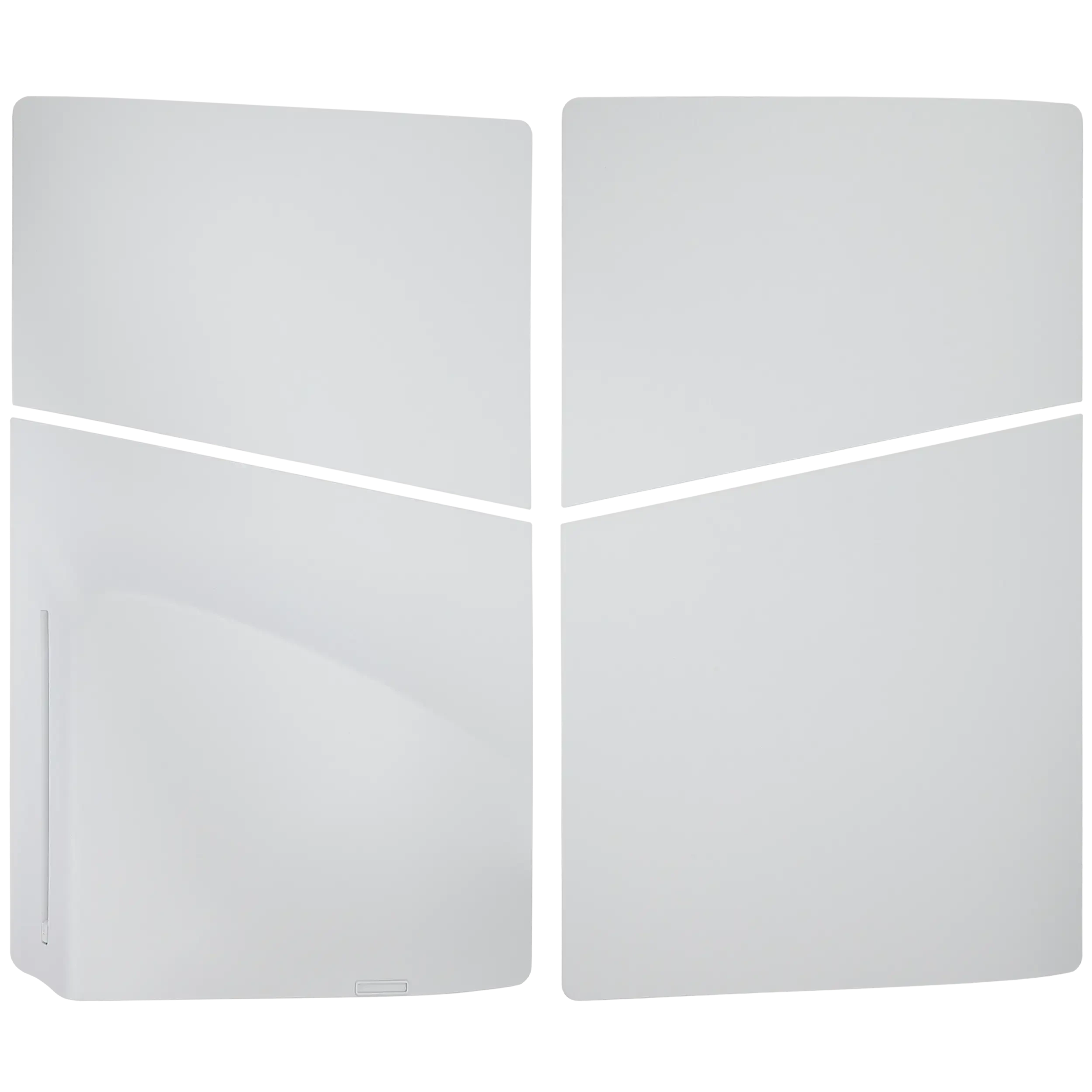 Faceplate Cover (Top e Bottom) per Sony PlayStation 5 Slim Disc Edition (Bianco)
