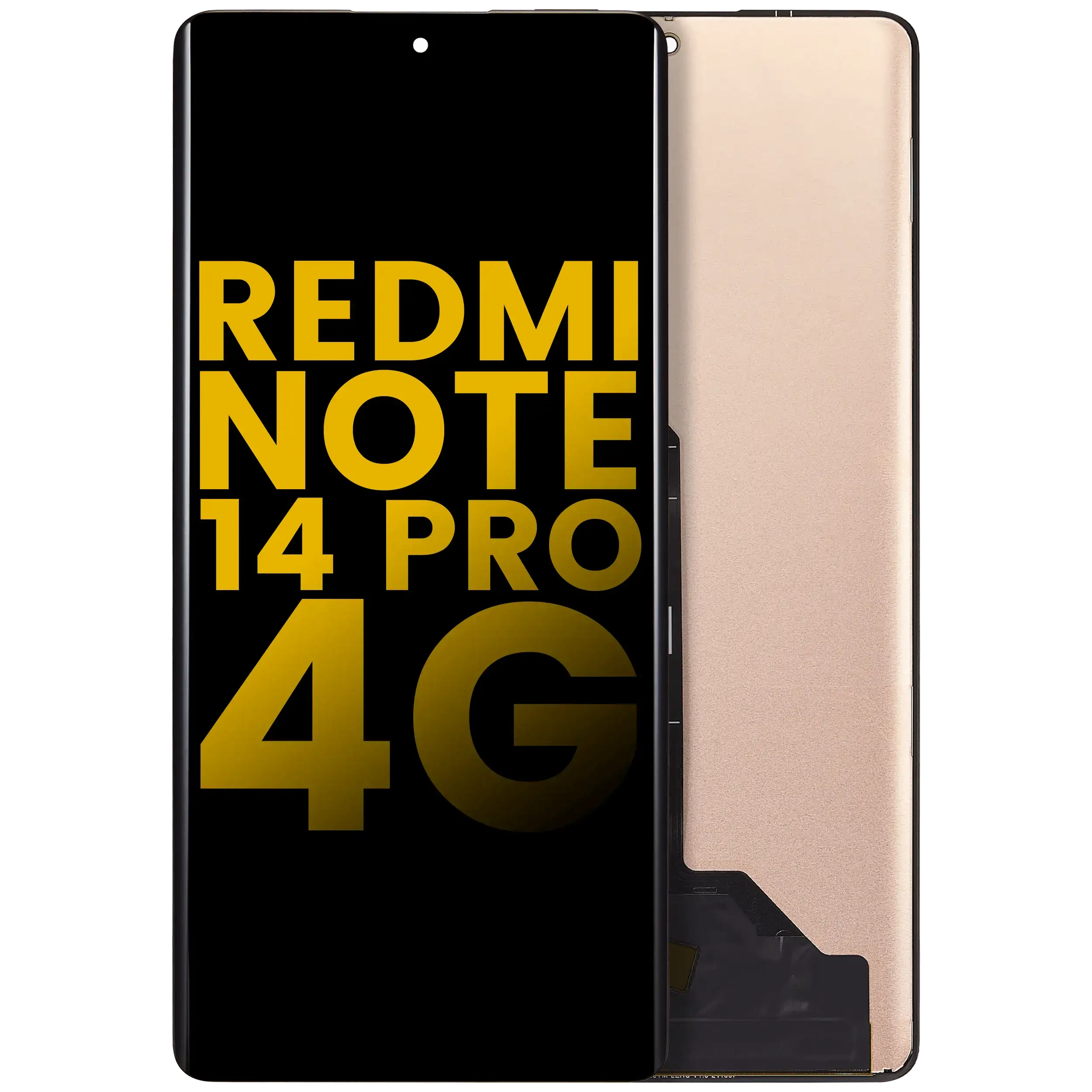 Display OLED completo senza Frame per Xiaomi Redmi Note 14 Pro 4G (Refurbished) (tutti i colori)