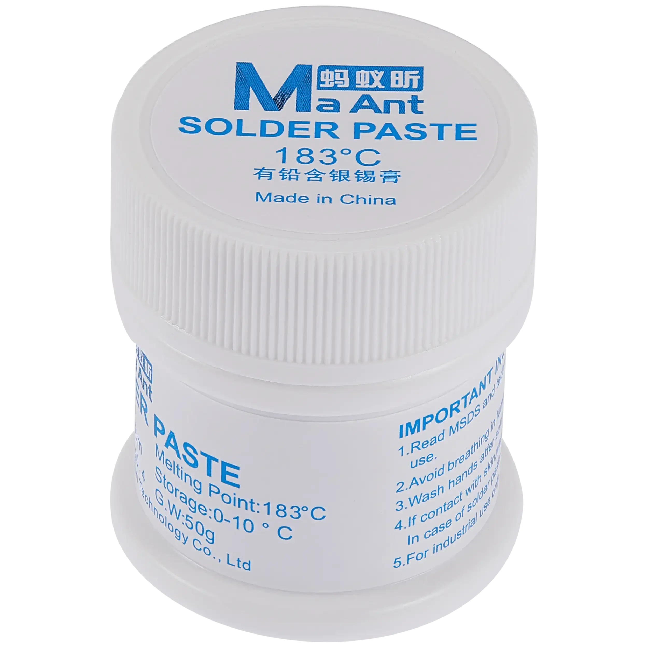 183°C Leaded Argento Solder Paste (MaAnt)