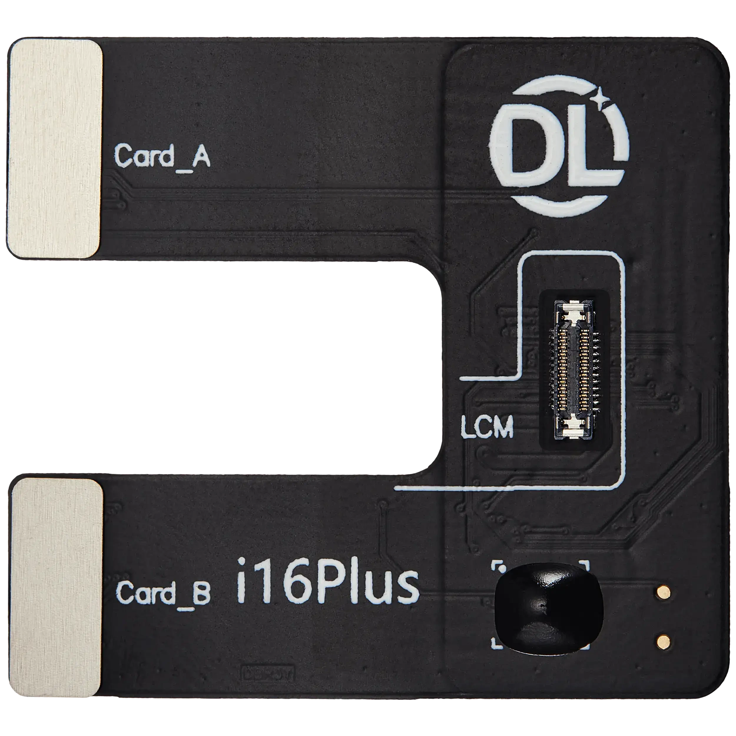 DL400 Pro Tester flat per iPhone 16 Plus (DL)