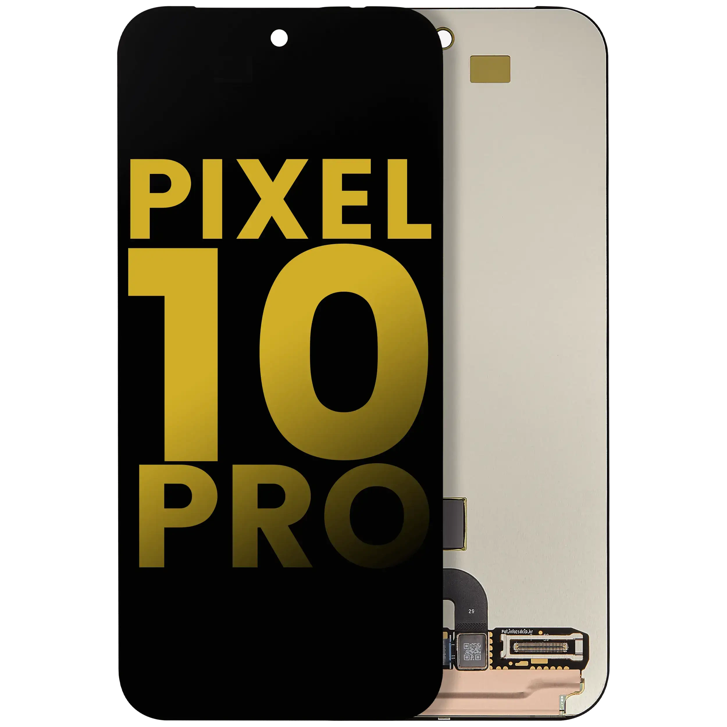 Display OLED completo senza Frame (con Fingerprint Sensore) per Google Pixel 10 Pro (Refurbished) (tutti i colori)