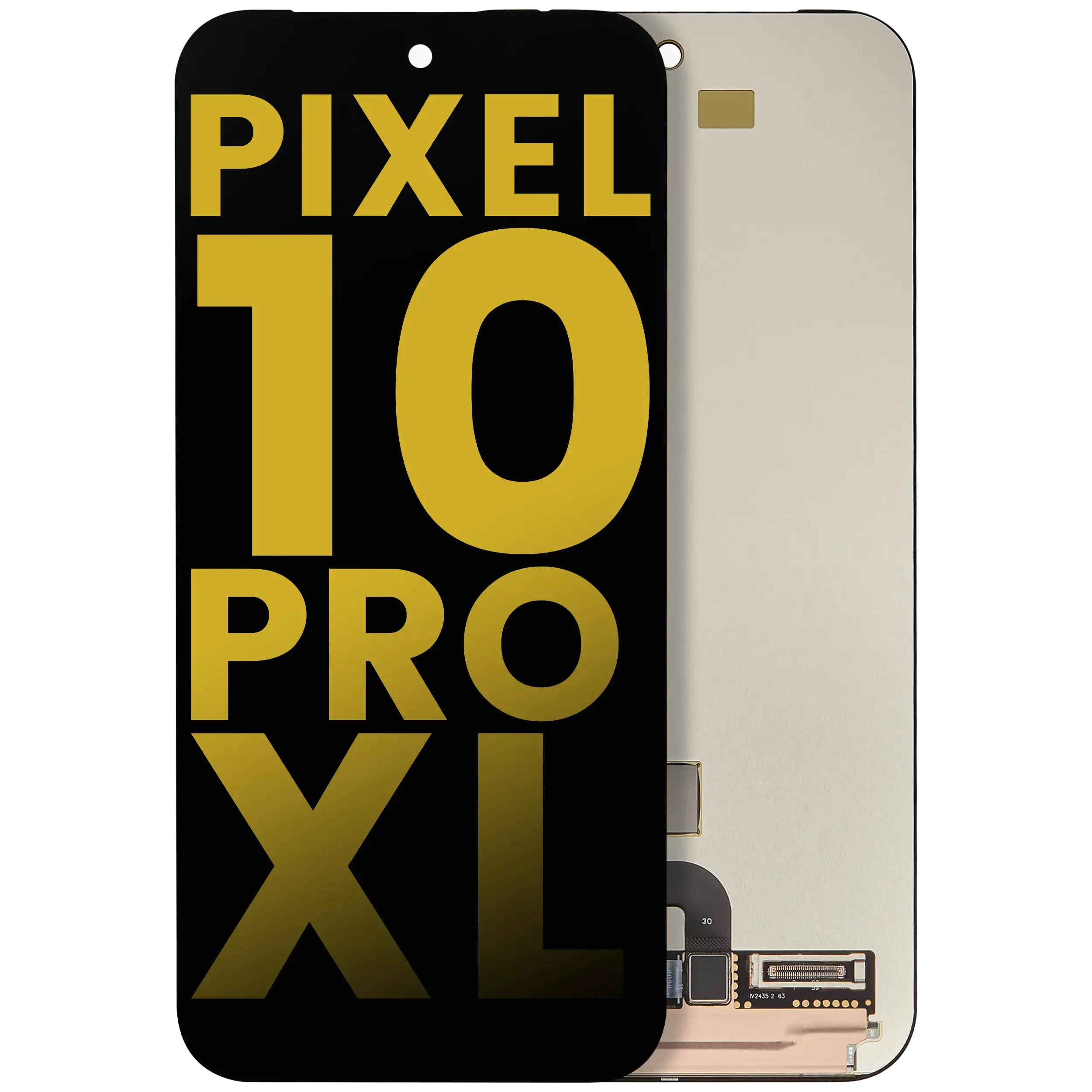 Display OLED completo senza Frame (con Fingerprint Sensore) per Google Pixel 10 Pro XL (Refurbished) (tutti i colori)