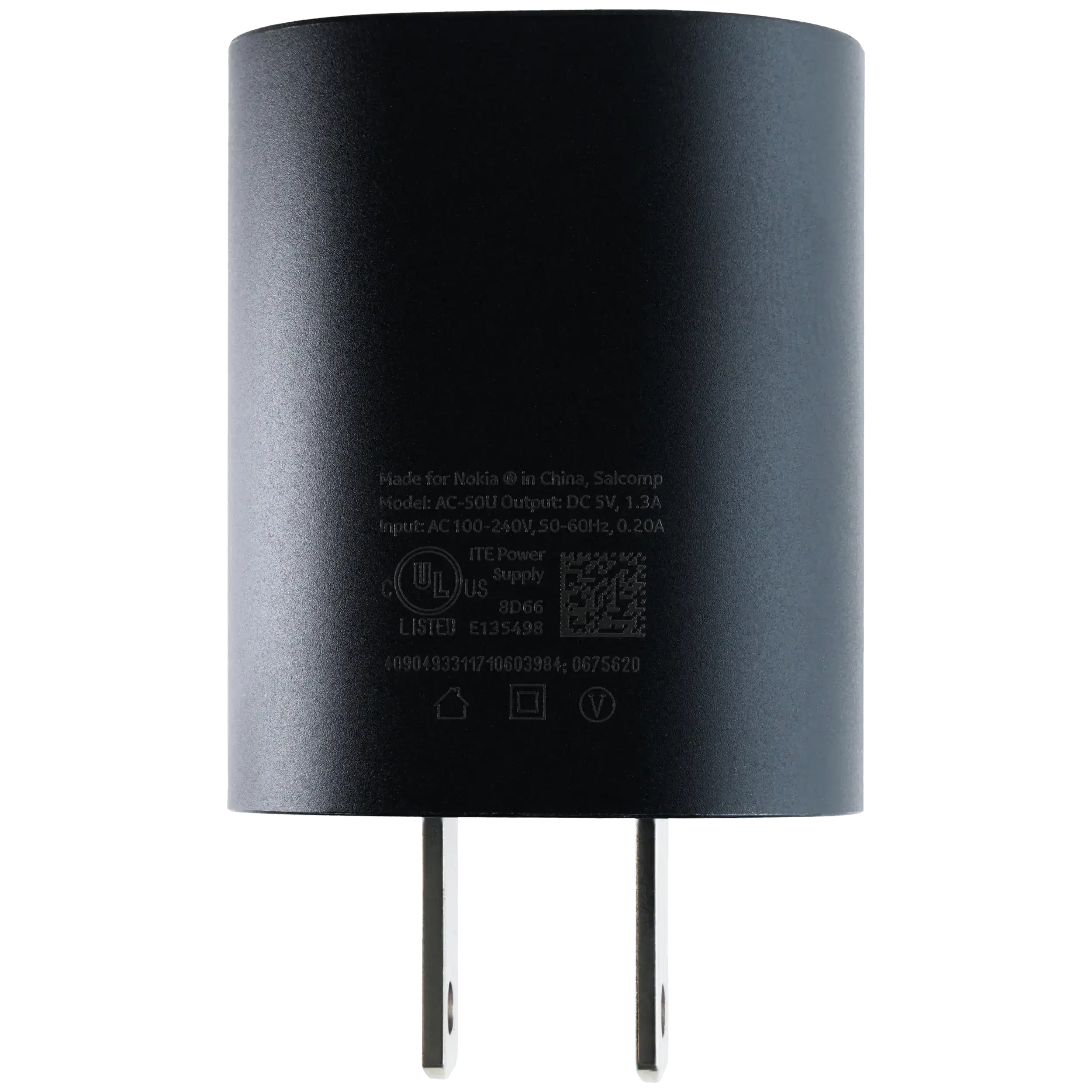 USB Type A Nokia Wall Power adapter (100-240v) (Service Pack Grade New)