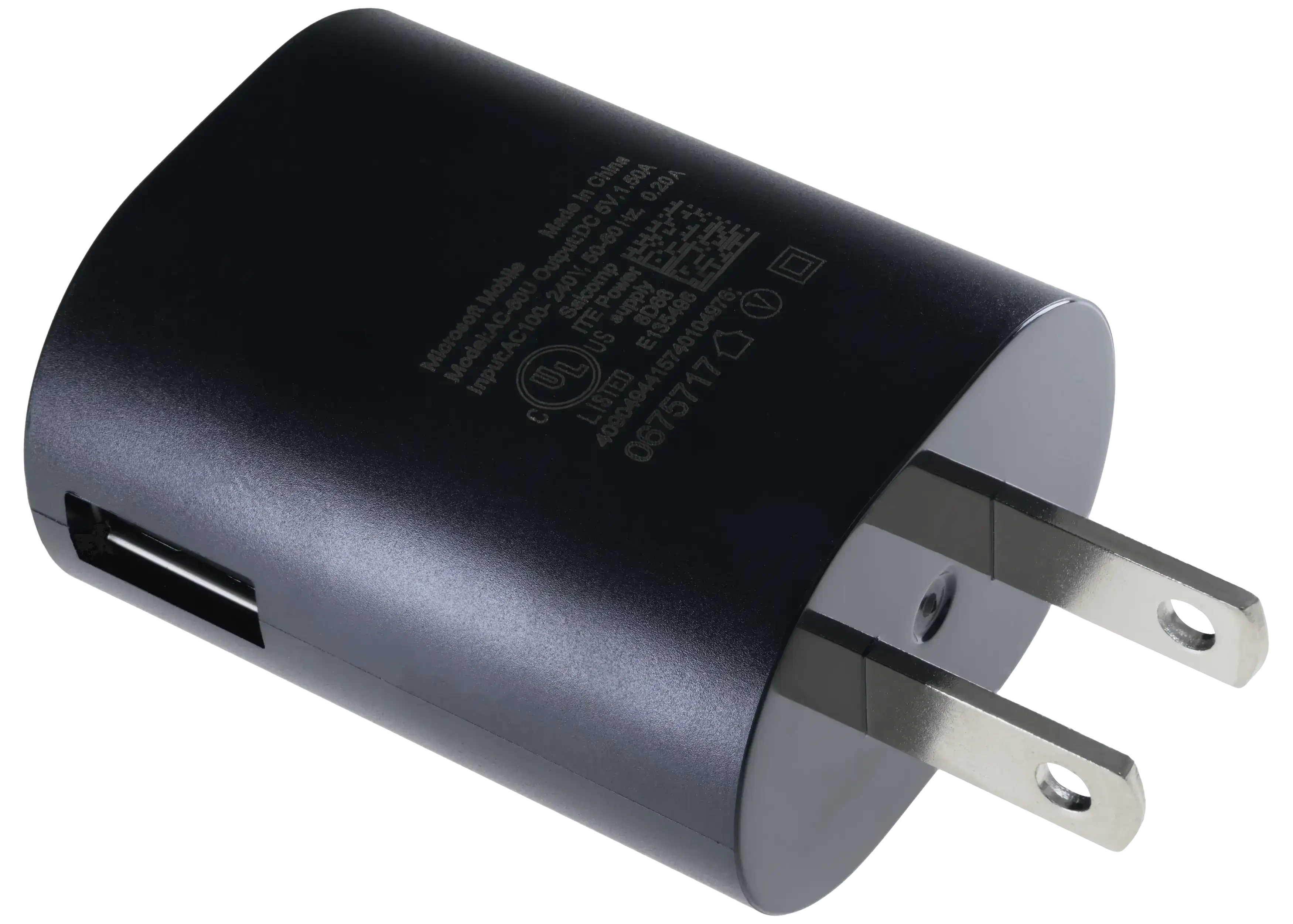 Microsoft USB-A Wall Power Adapter 100-240V (AC-60U) (US Version) (Bulk, Service Pack Brand New)